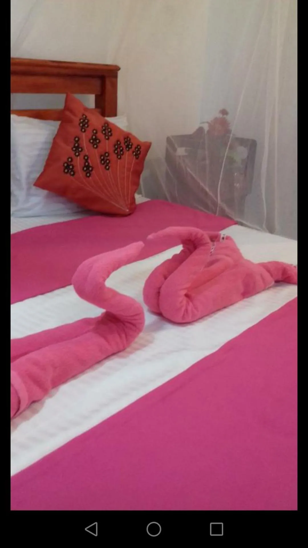 Bed in Opal Cottage Ella