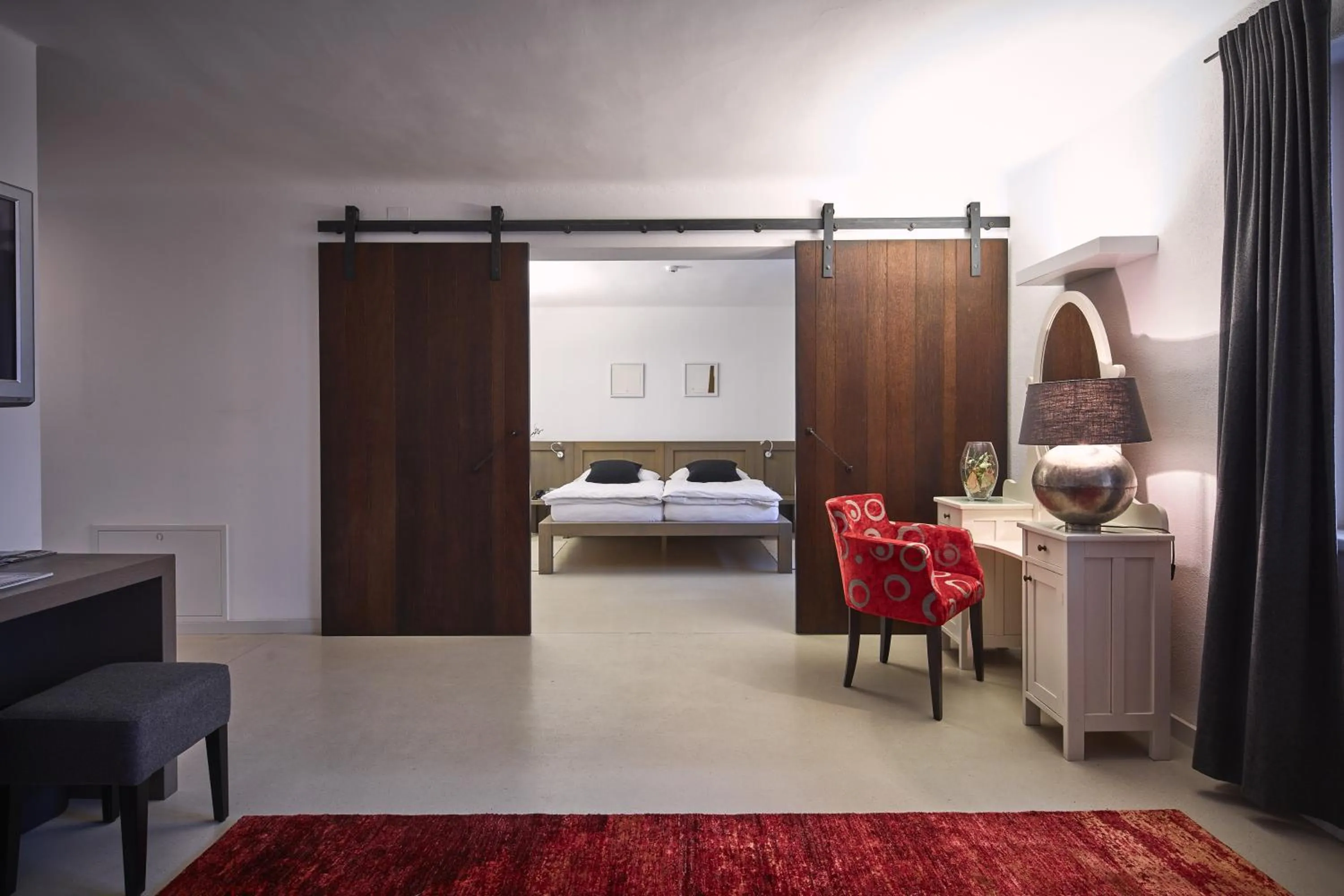 Living room, Bed in Residenz Velich