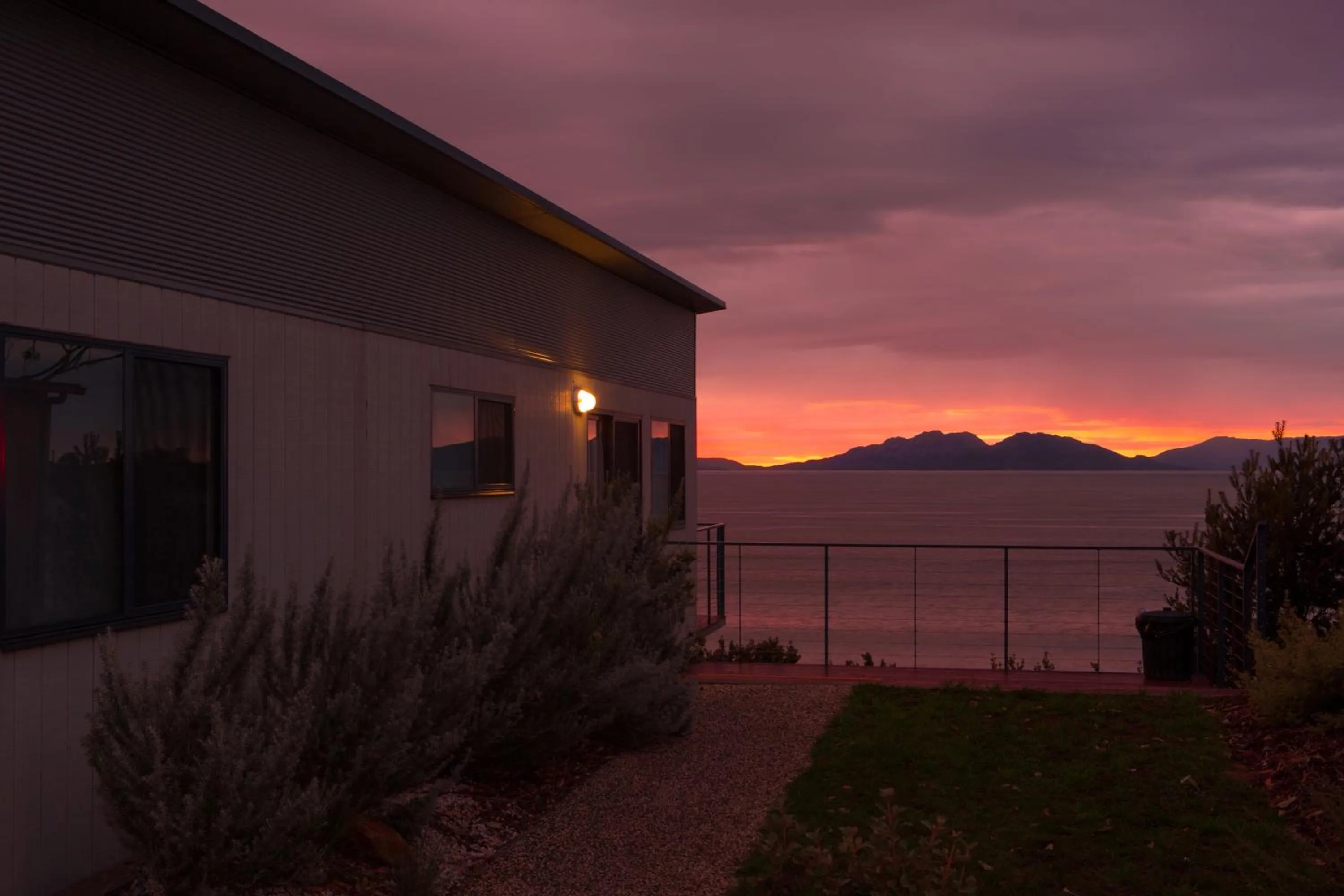 Property building in Swansea Beach Chalets