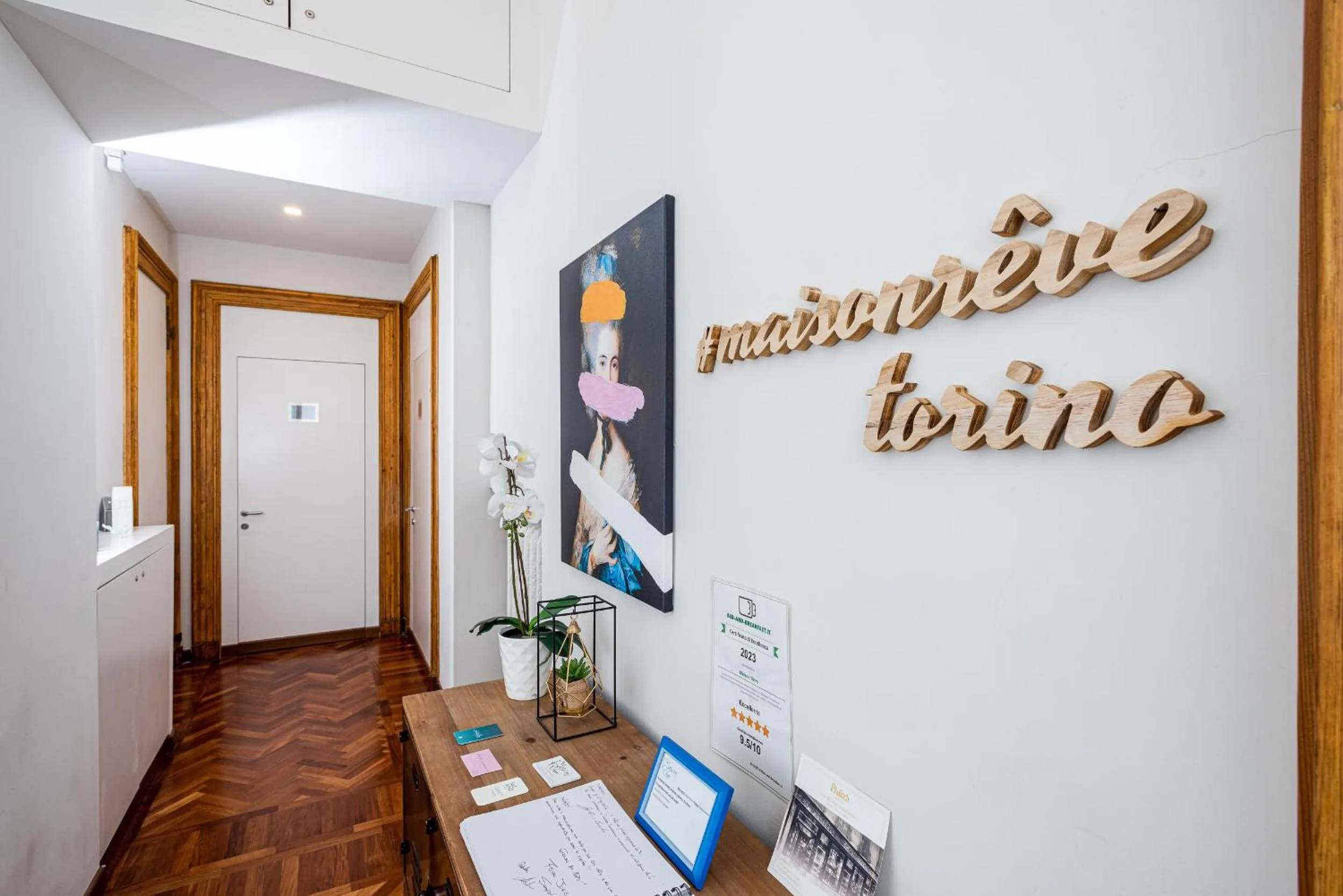 Decorative detail in Maison Rêve Torino Centro