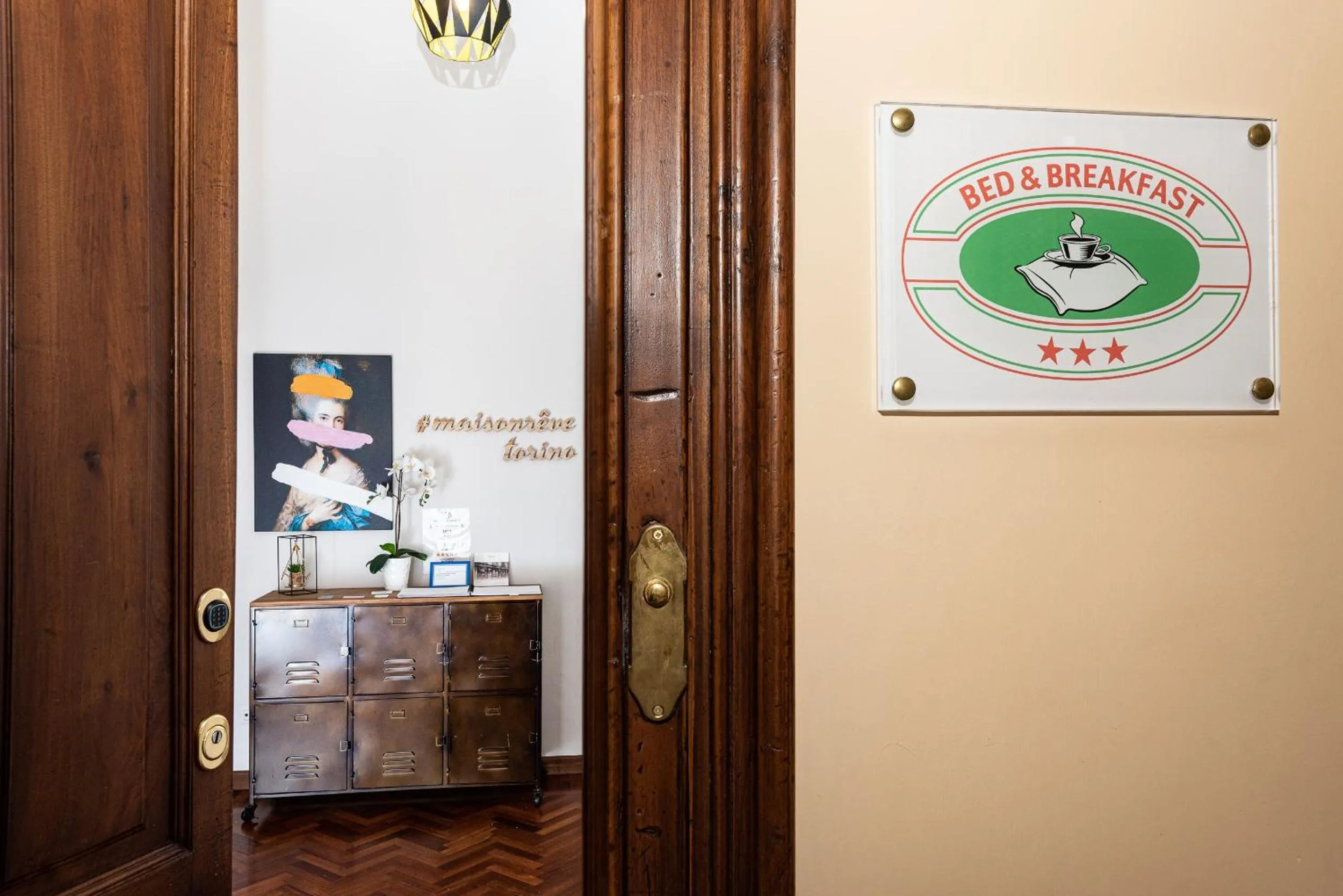 Decorative detail in Maison Rêve Torino Centro