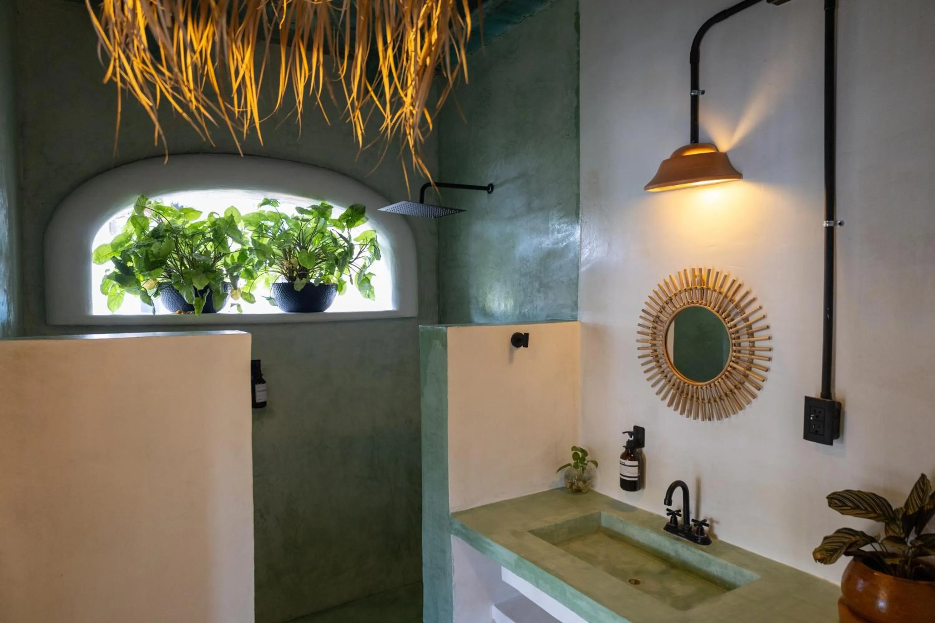 Bathroom in Sayulita Central Hotel