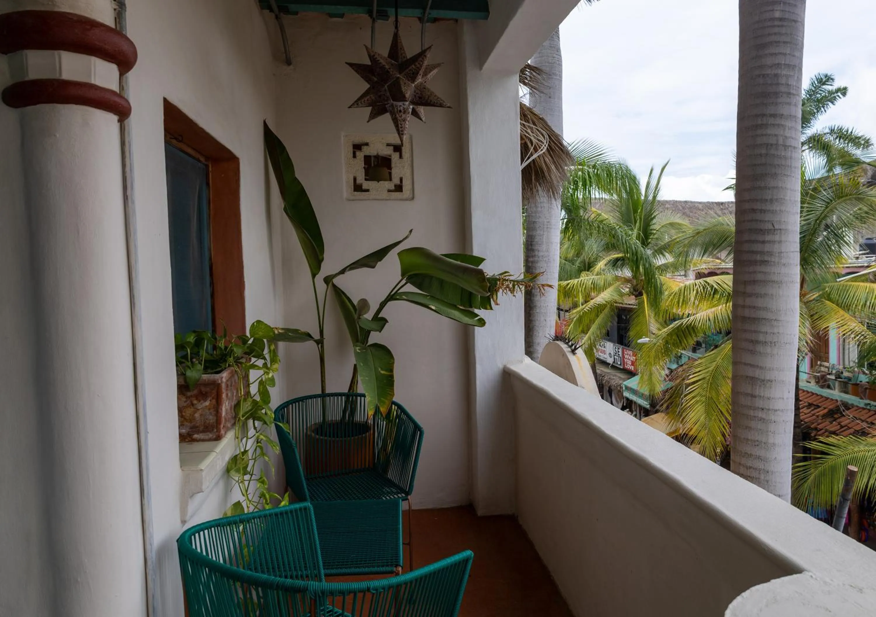 Balcony/Terrace in Sayulita Central Hotel