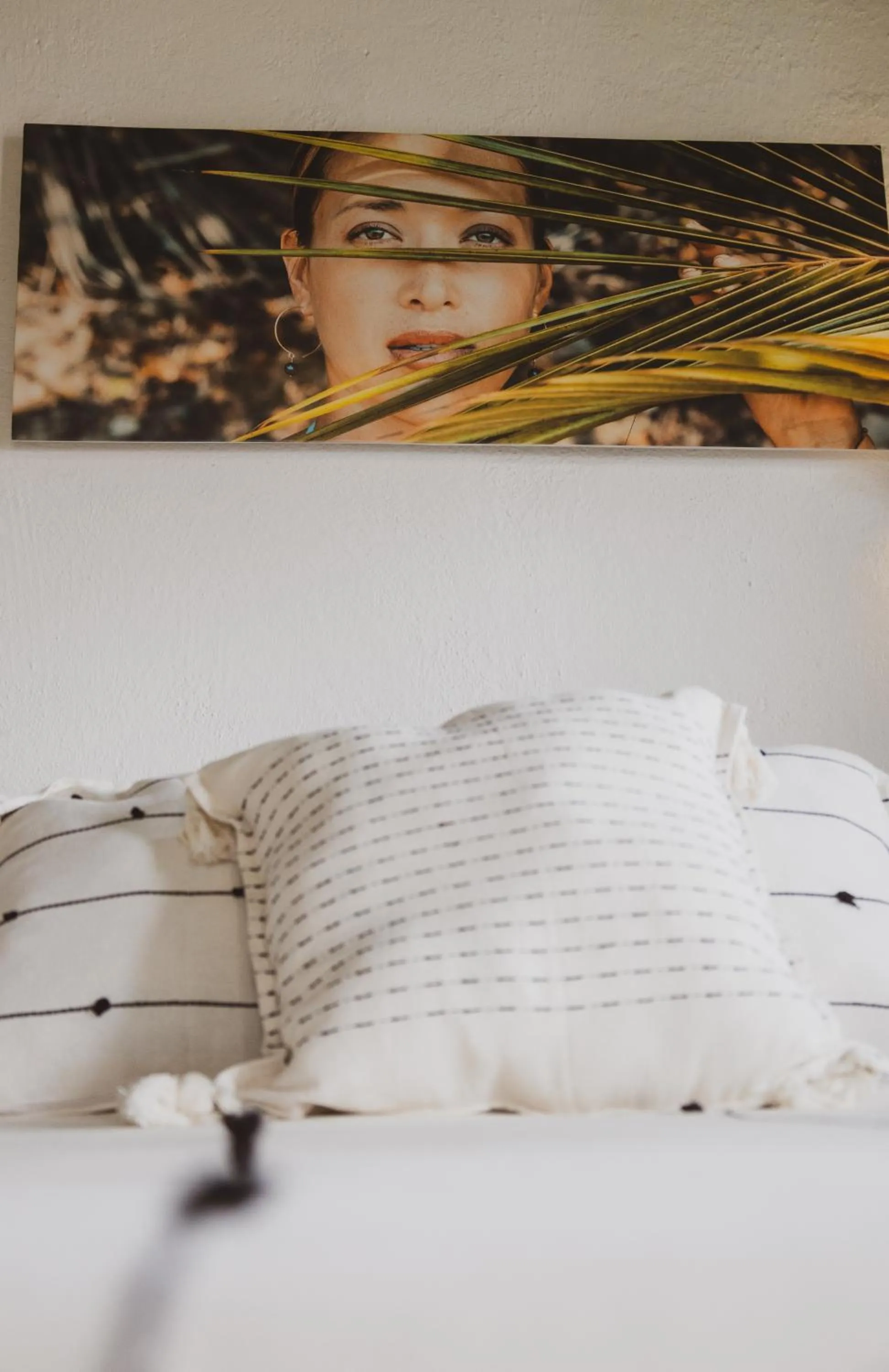 Bed in Sayulita Central Hotel
