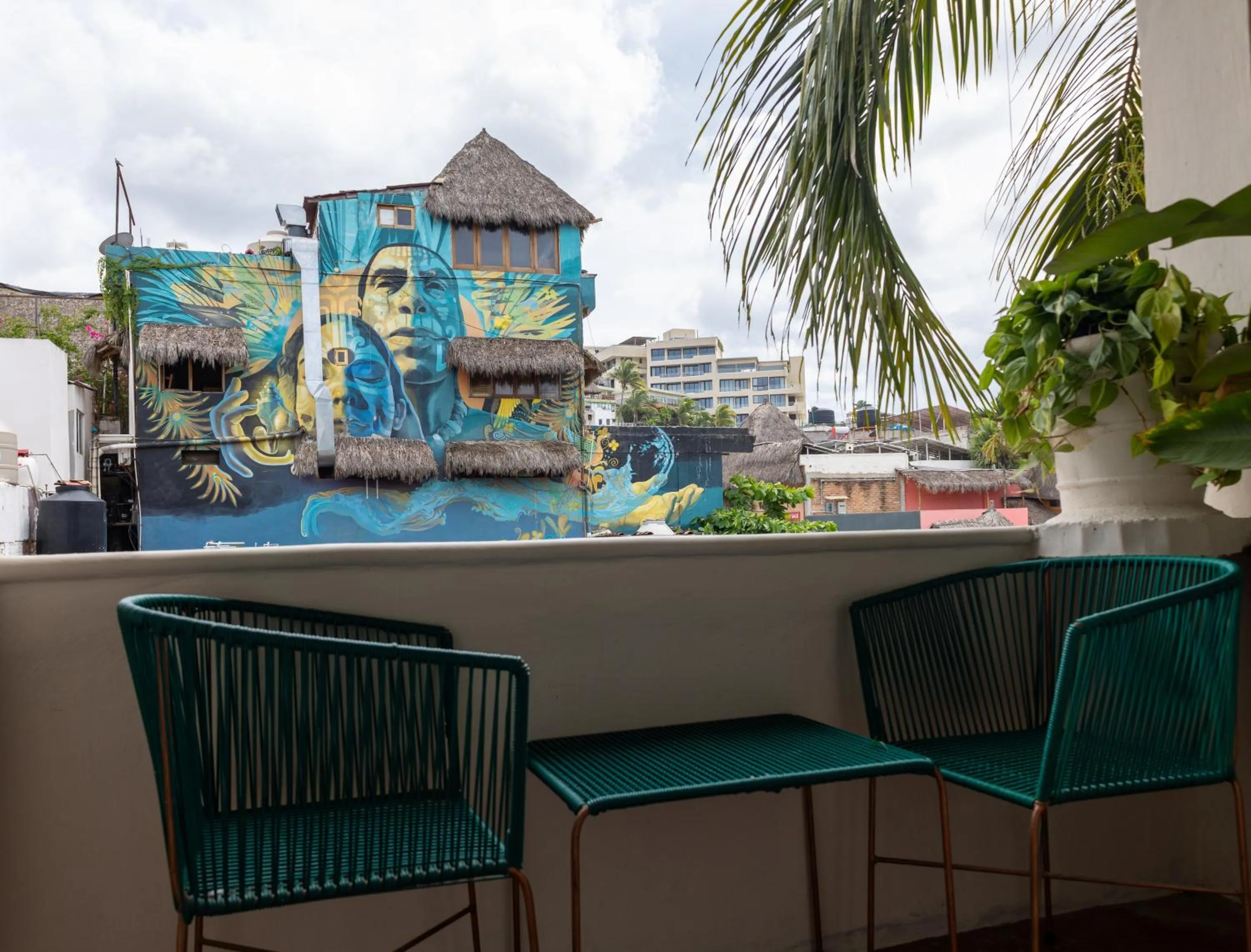 Property building in Sayulita Central Hotel