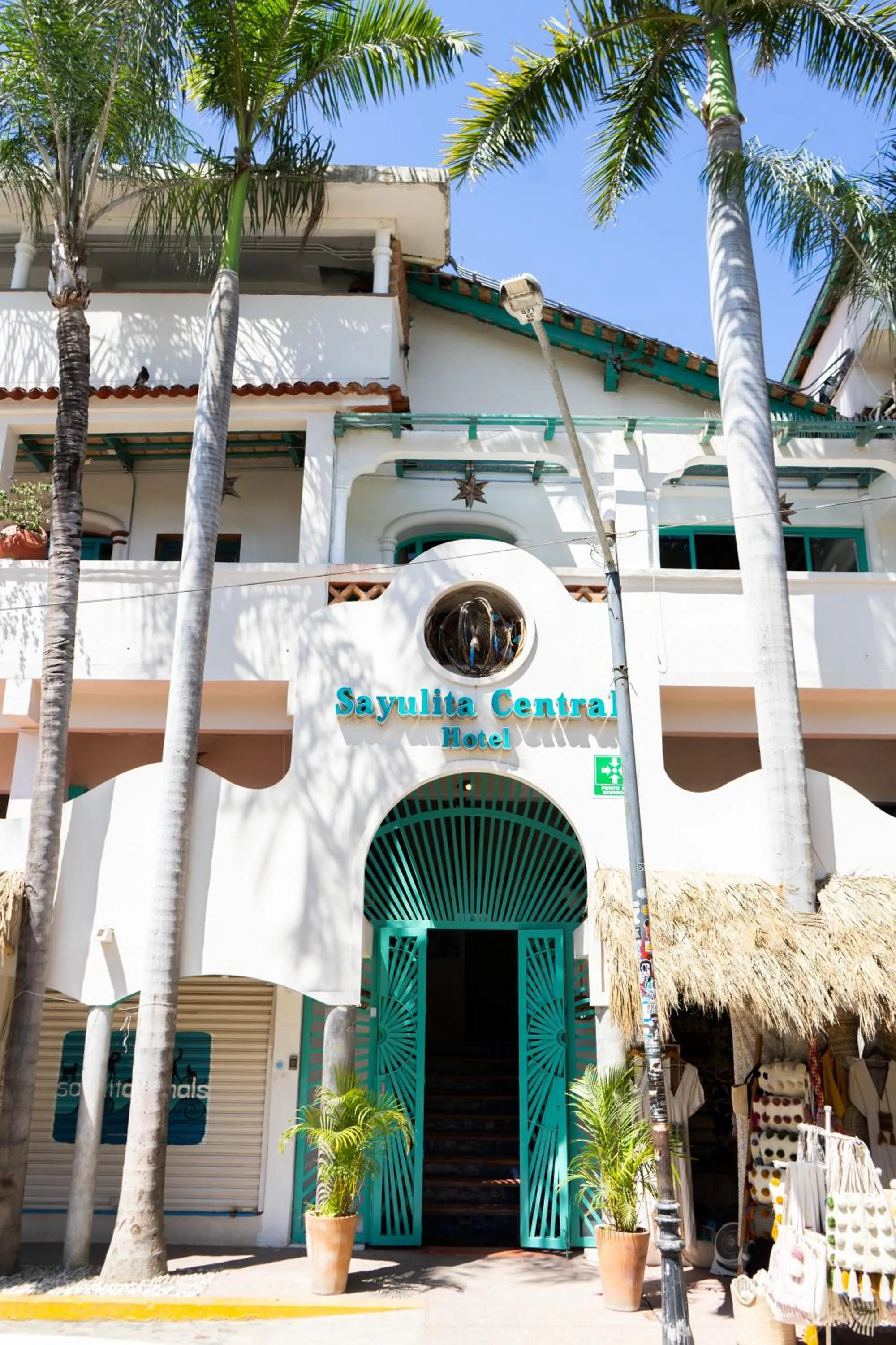 Property building in Sayulita Central Hotel
