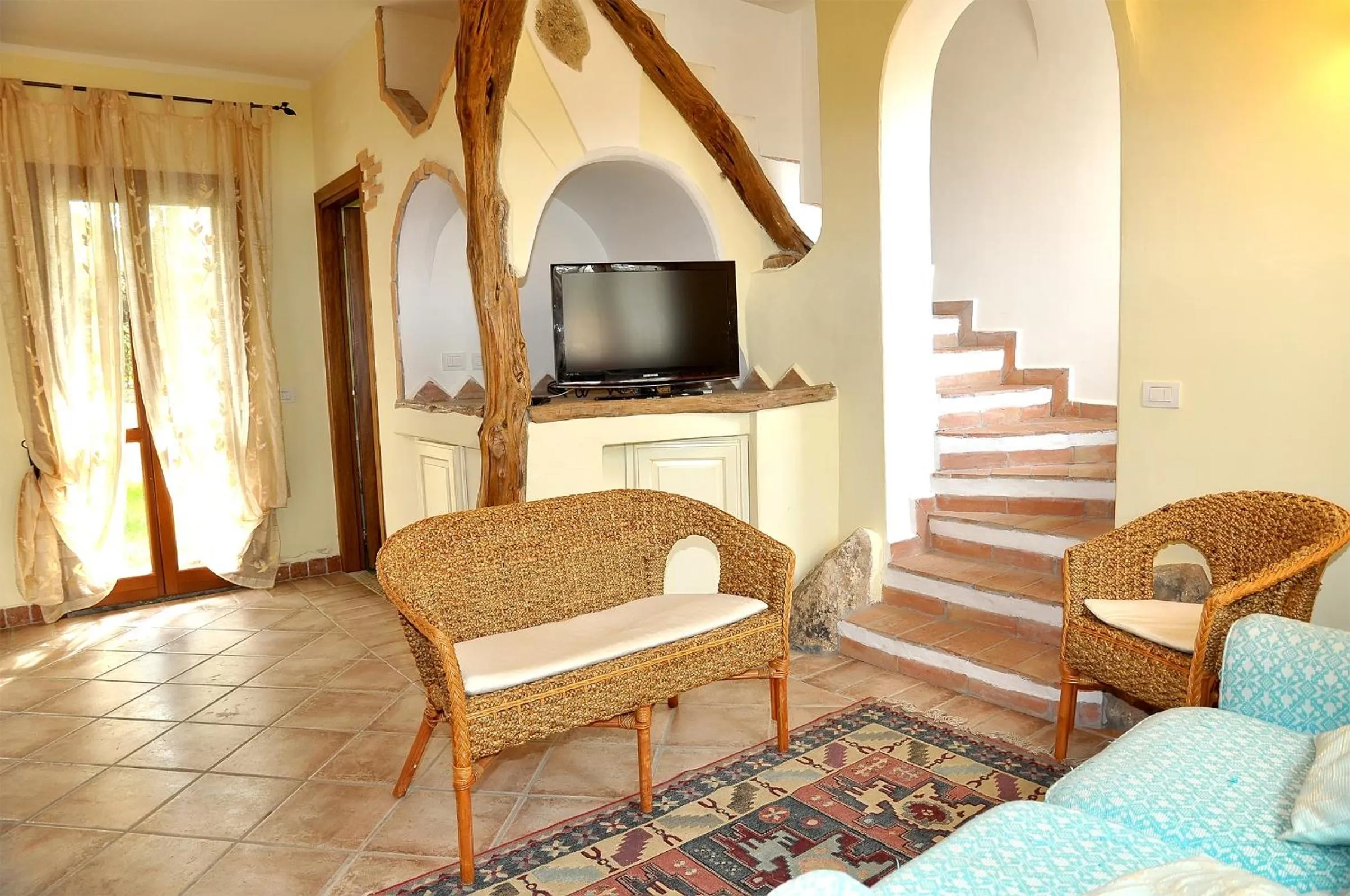 Living room in villa i ginepri