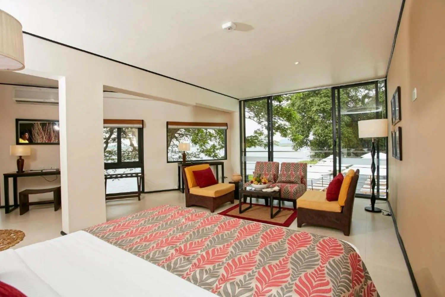 View (from property/room), Bed in EKHO Safari Tissa