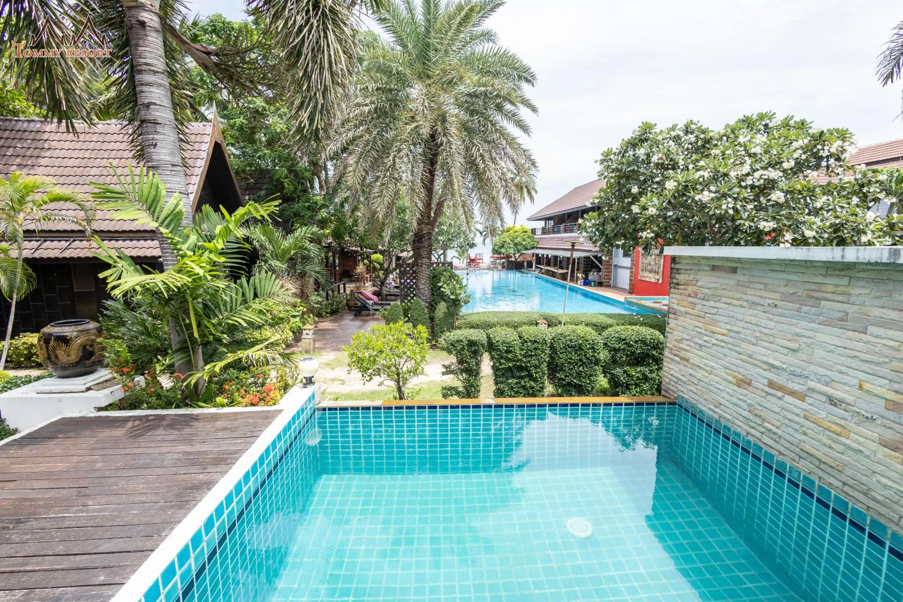 Swimming pool in Tommy Resort