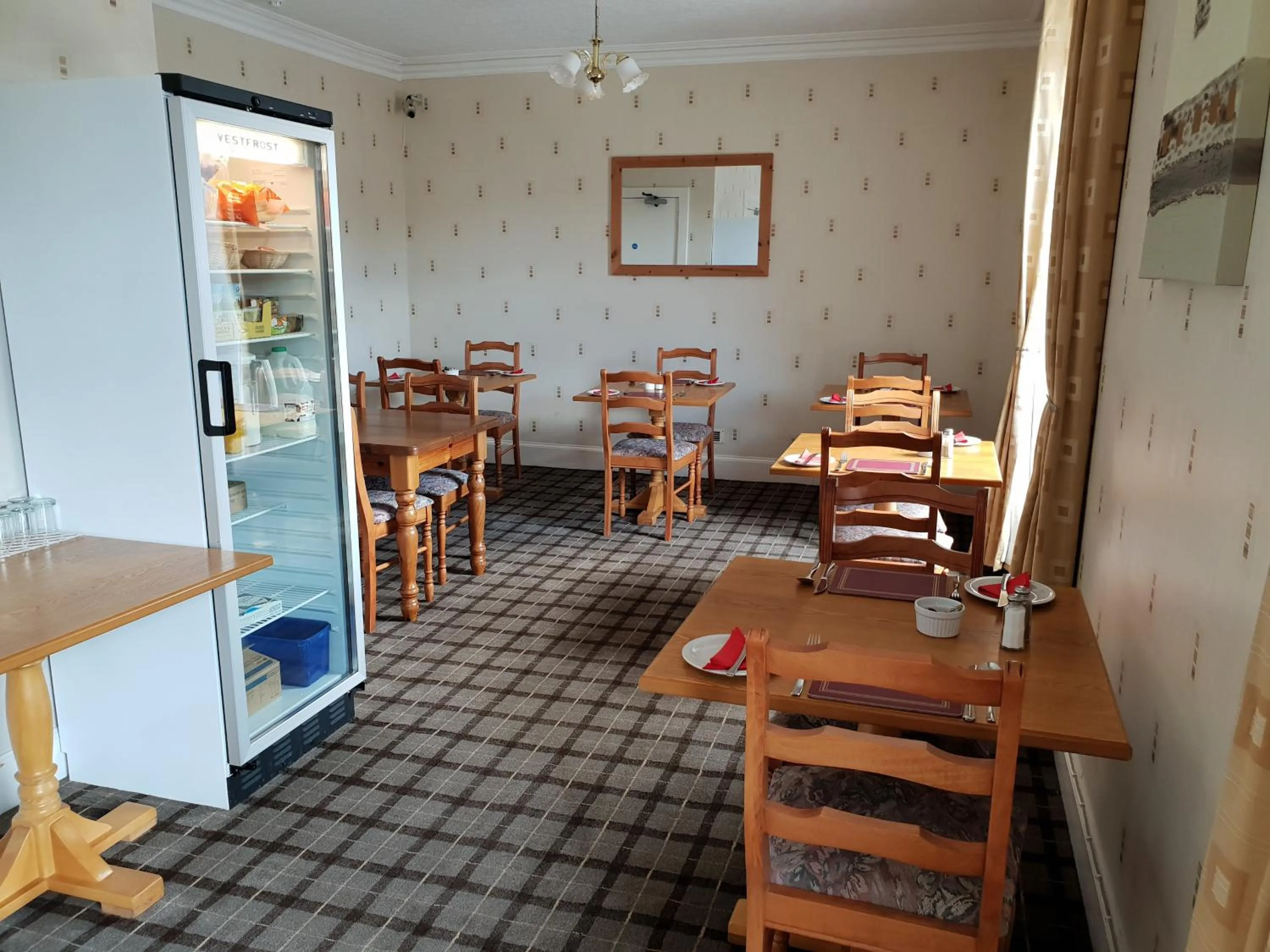 Dining area in Commercial Hotel