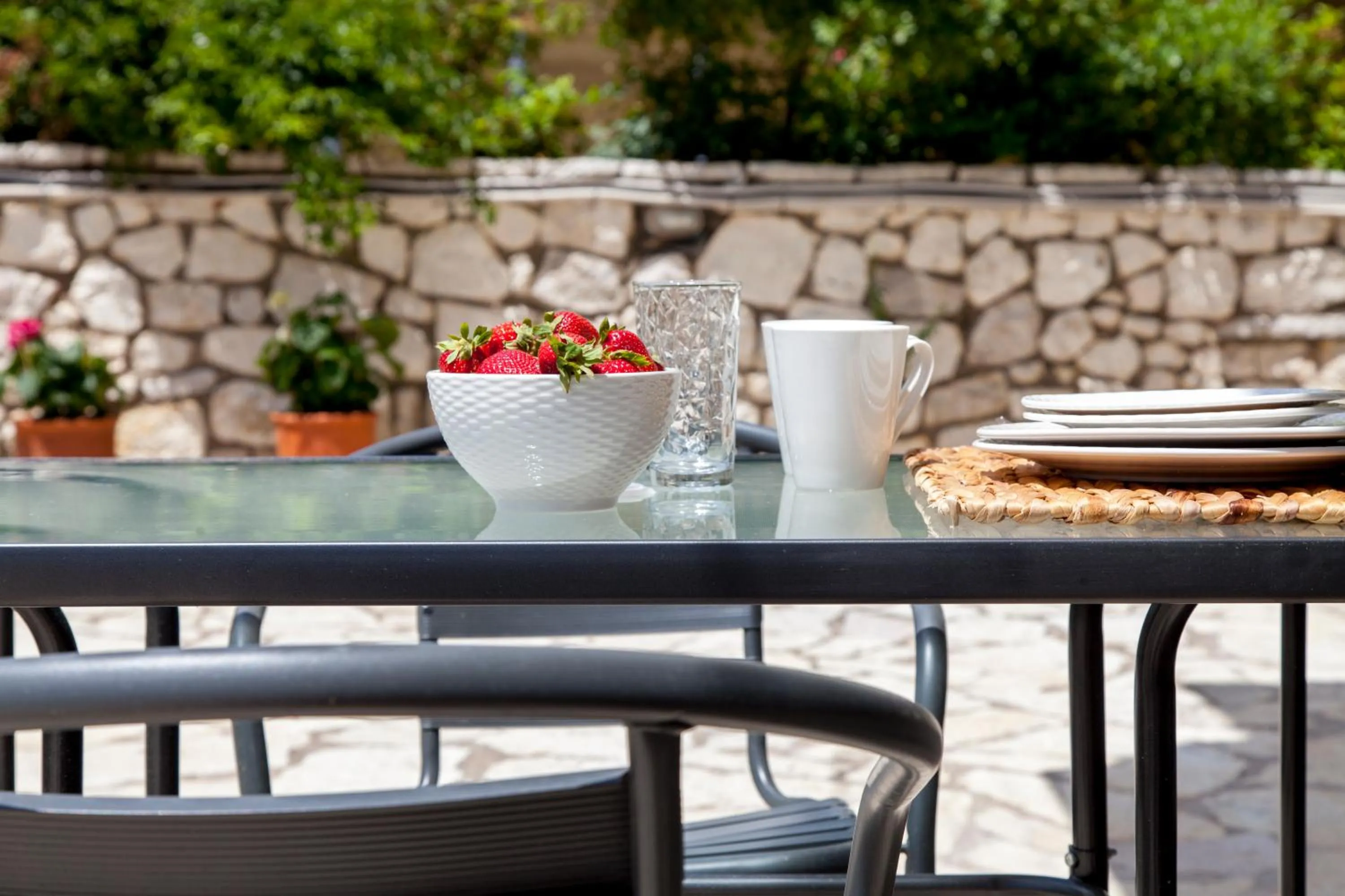 Patio in Agni Suites