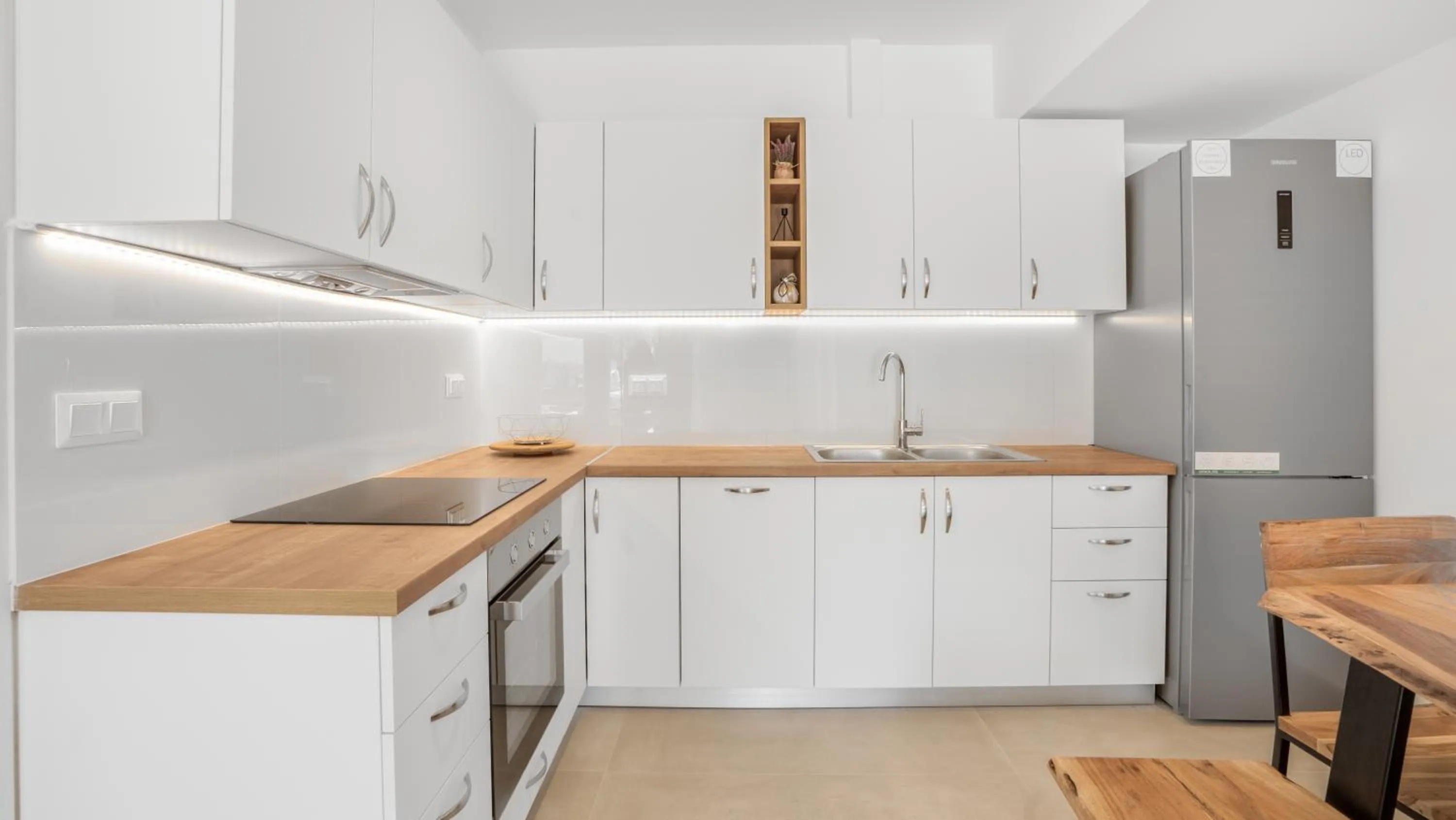 Kitchen or kitchenette in Agni Suites