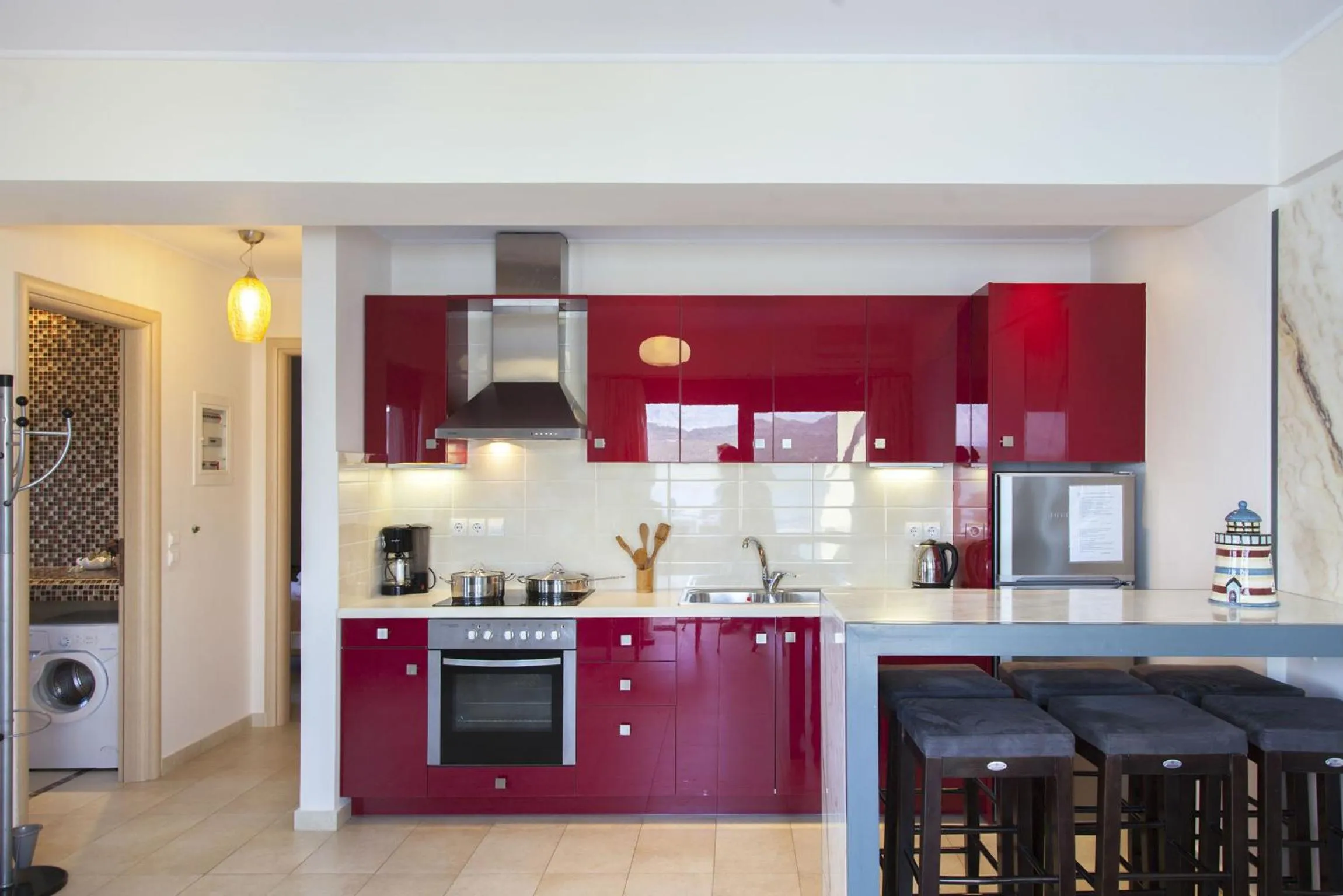 Kitchen or kitchenette in Agni Suites