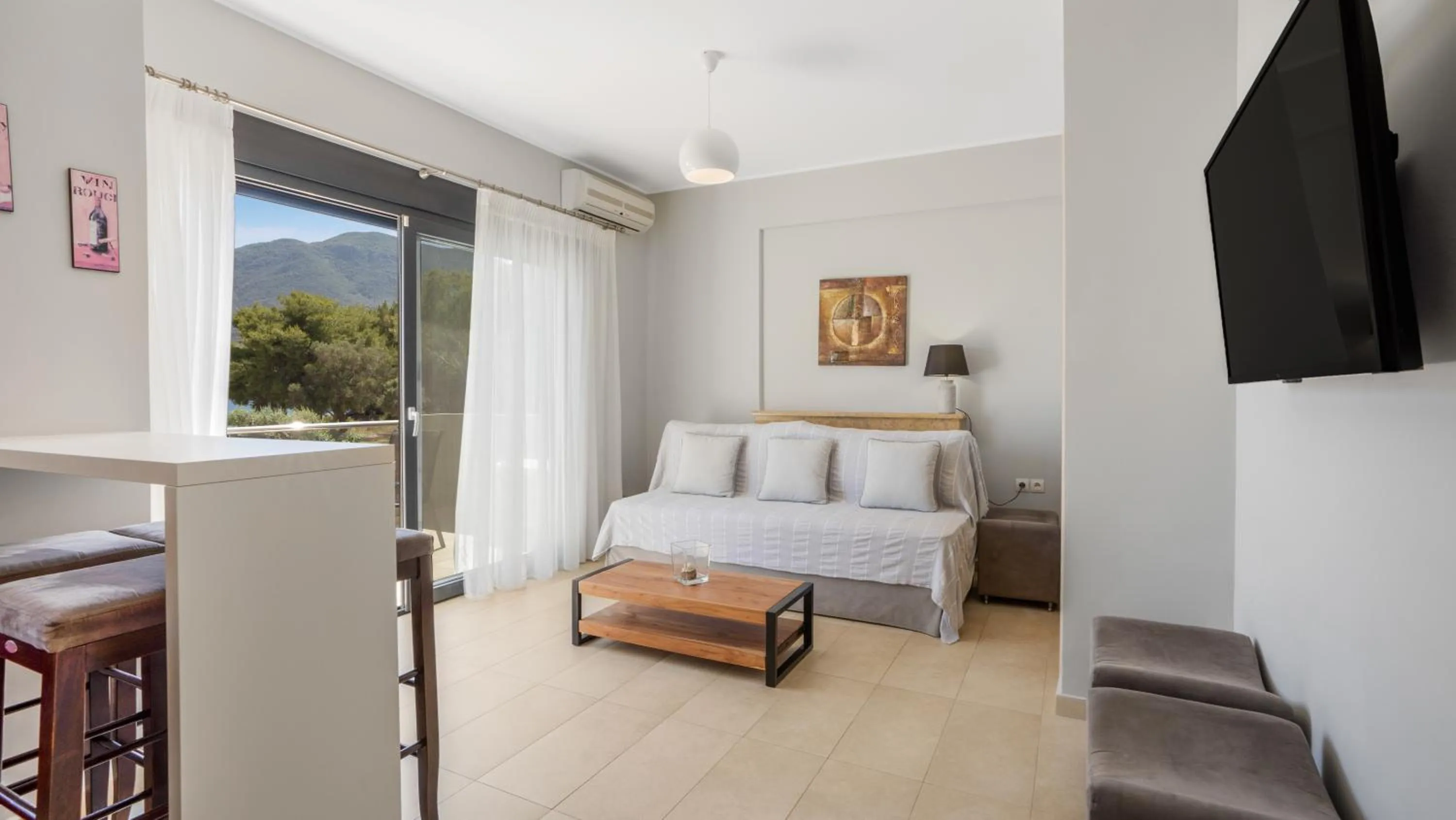 TV and multimedia, Bed in Agni Suites