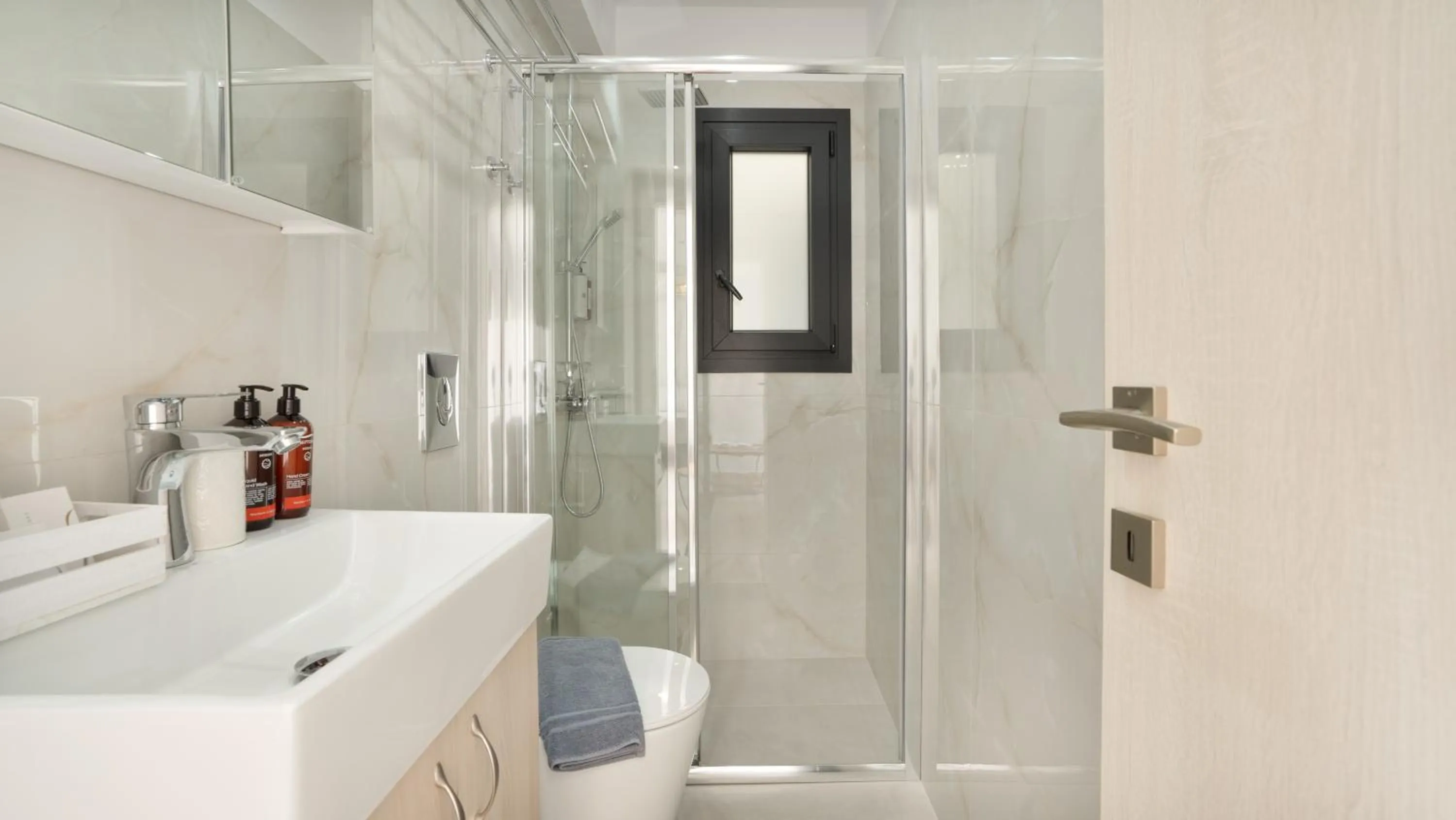 Shower in Agni Suites