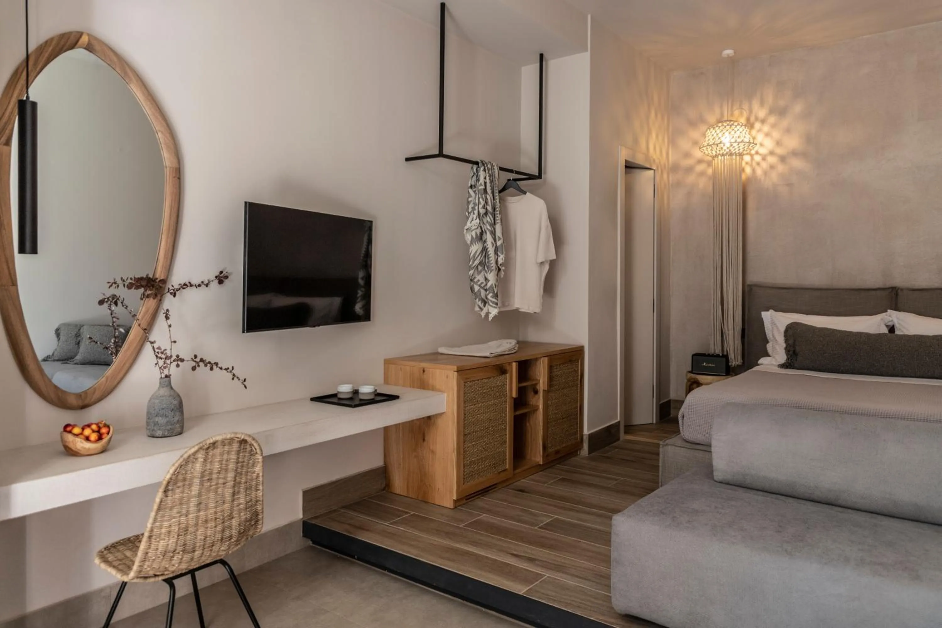 Bed in Nikoleta Luxury Villa