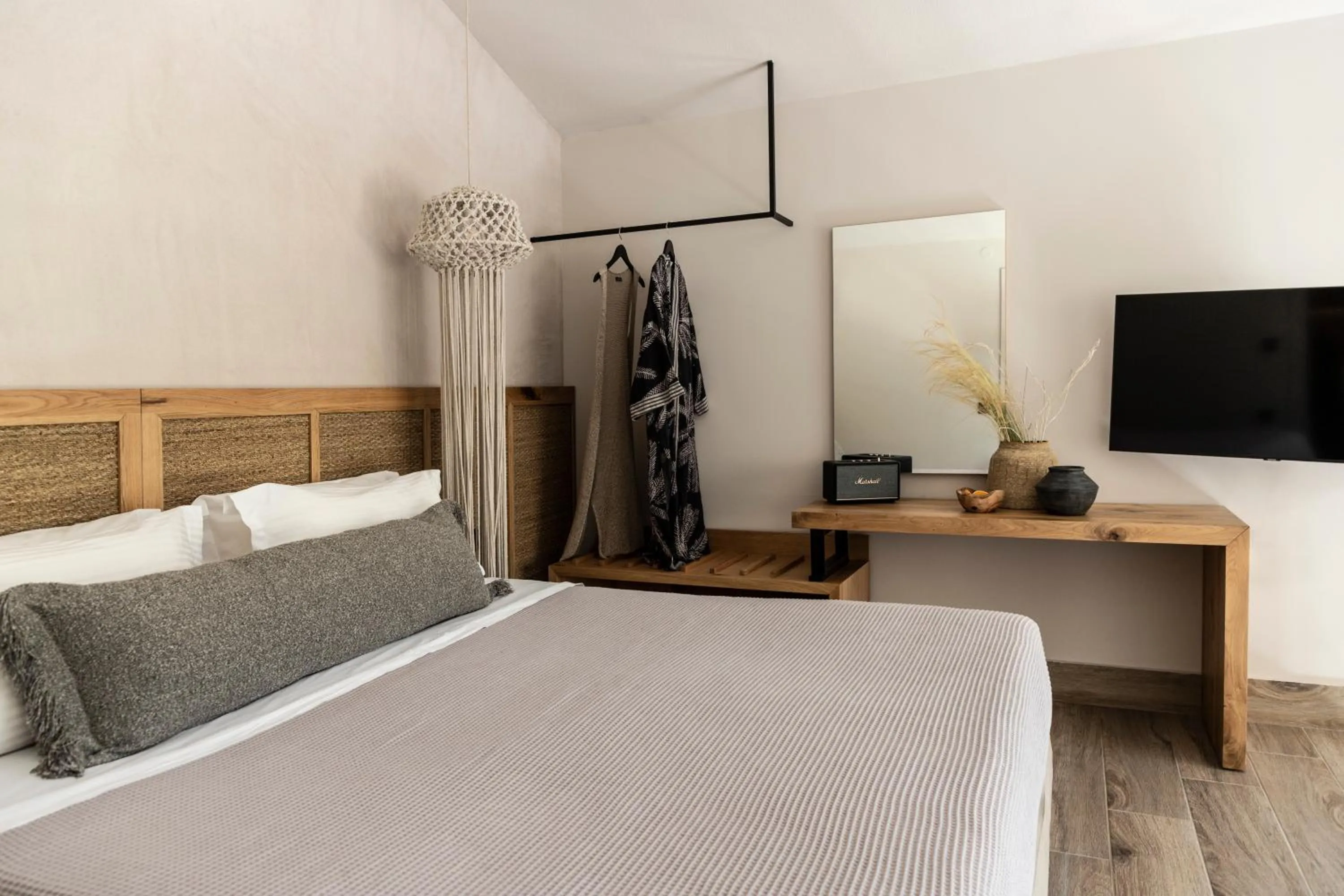 Bed in Nikoleta Luxury Villa