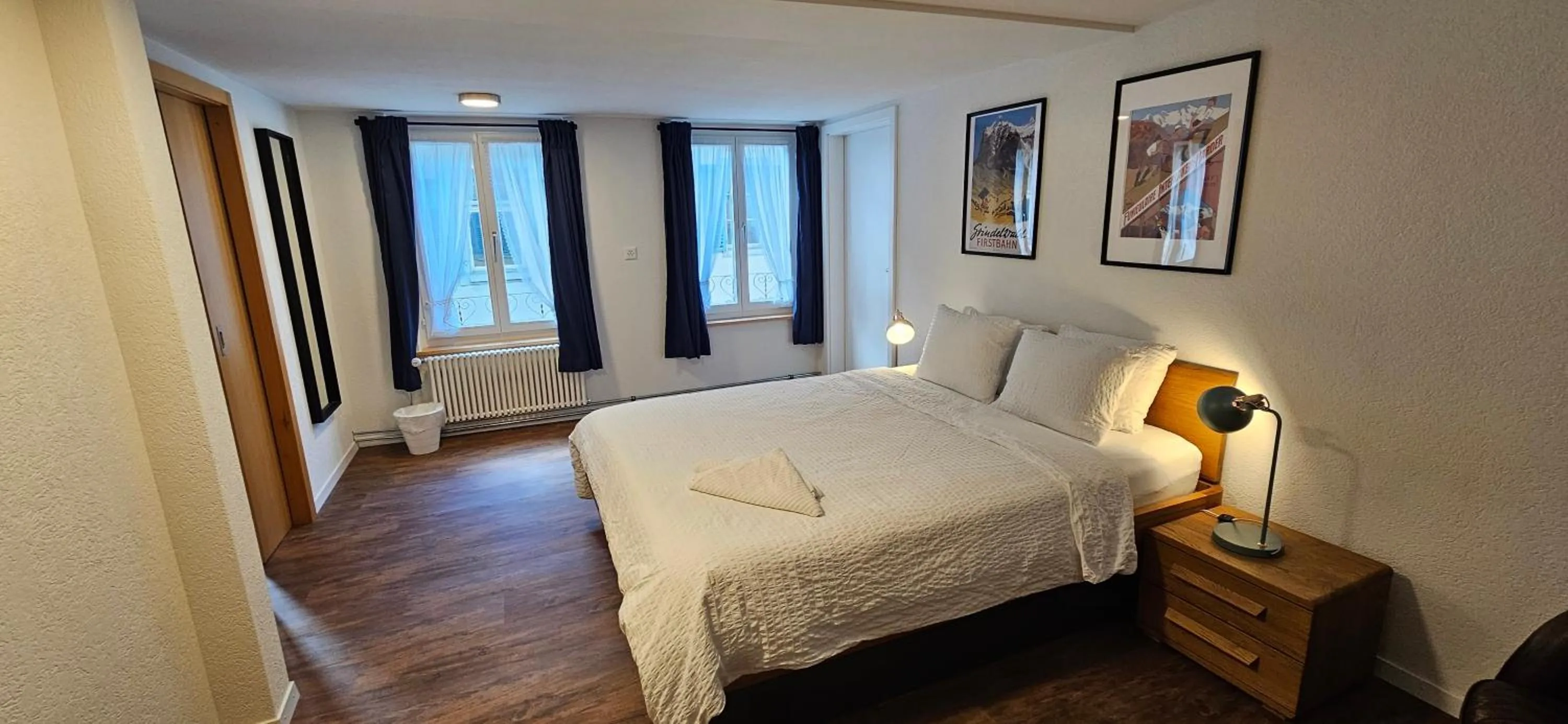 Bed in The Aarburg Hotel & Café