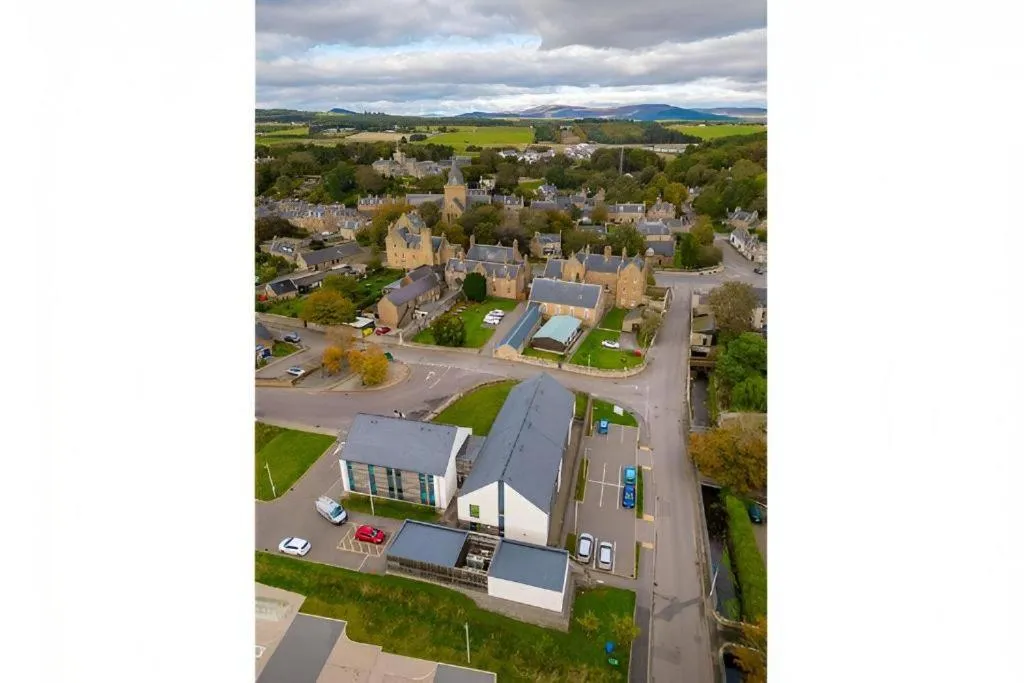 Property building in UHI Dornoch- Campus Accommodation