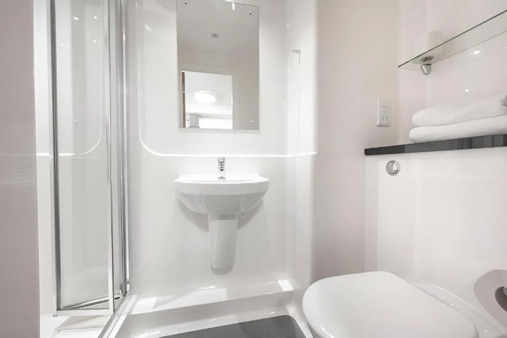 Bathroom in UHI Dornoch- Campus Accommodation