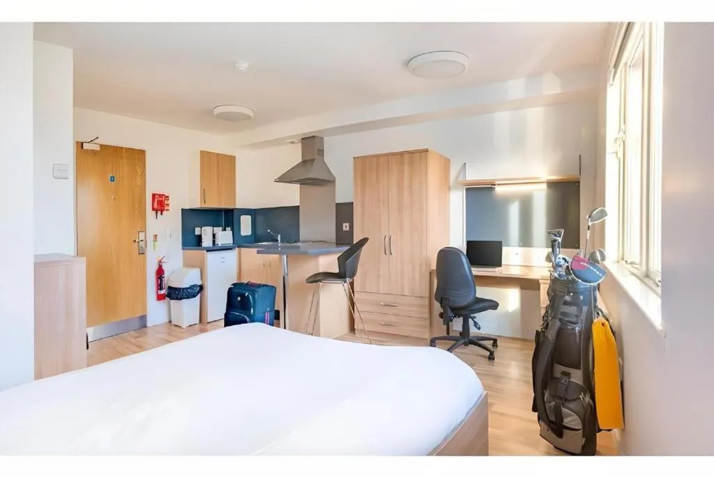 Photo of the whole room, Bed in UHI Dornoch- Campus Accommodation