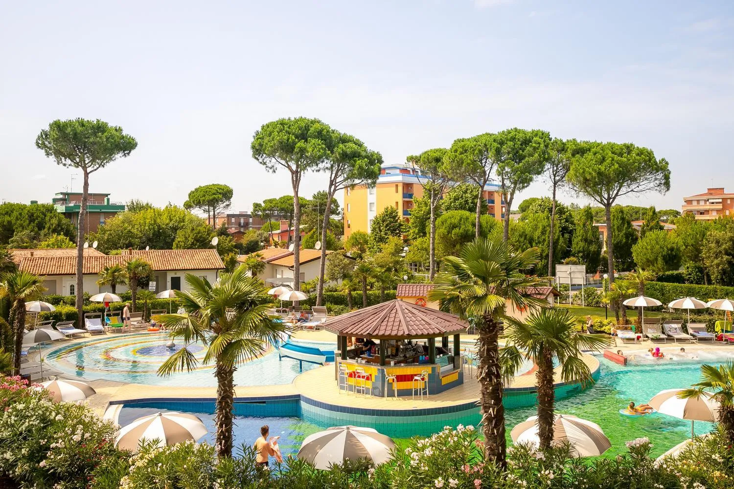 Swimming pool in Mediterranee Family Hotel & Spa