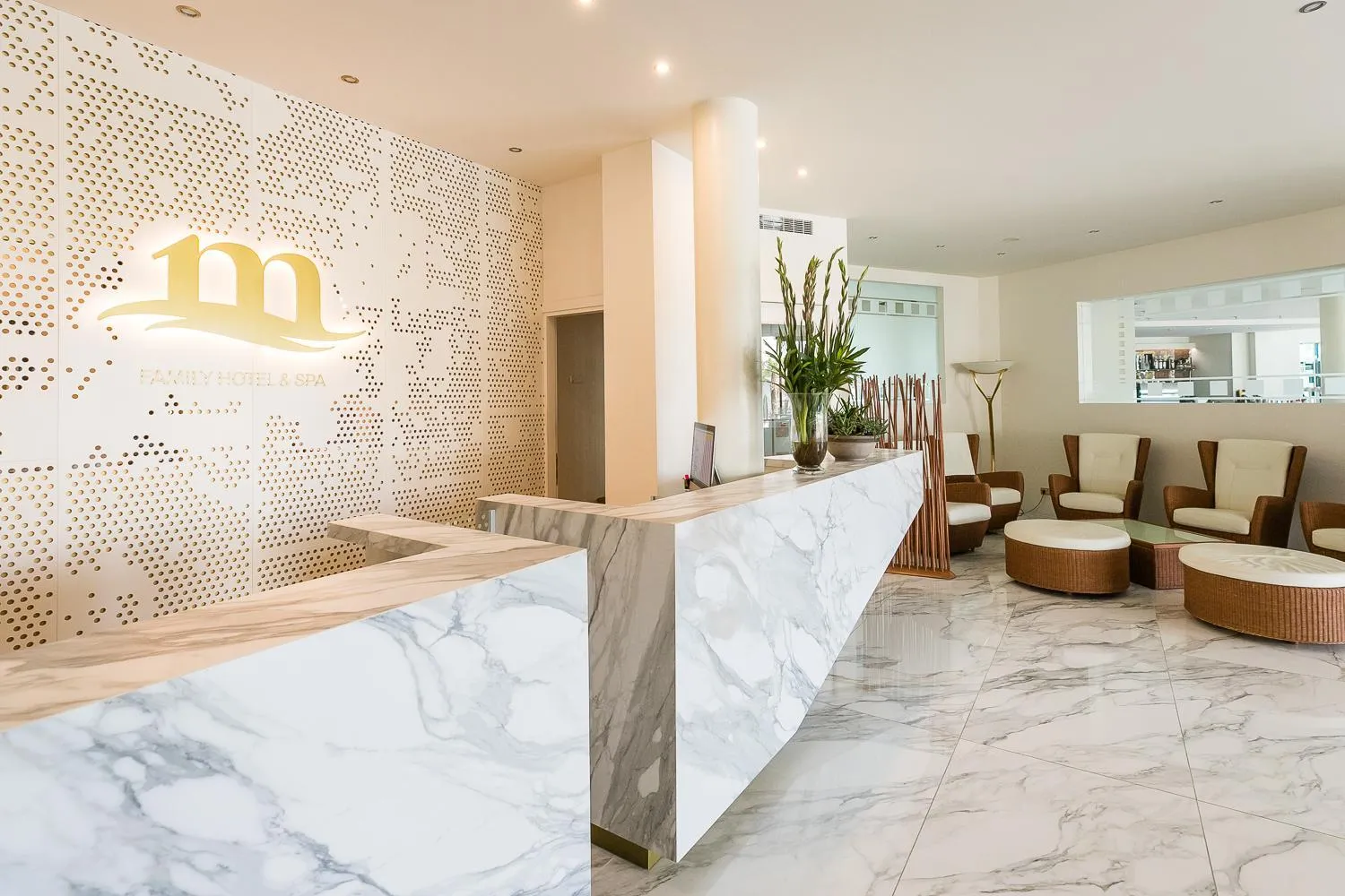 Lobby or reception in Mediterranee Family Hotel & Spa