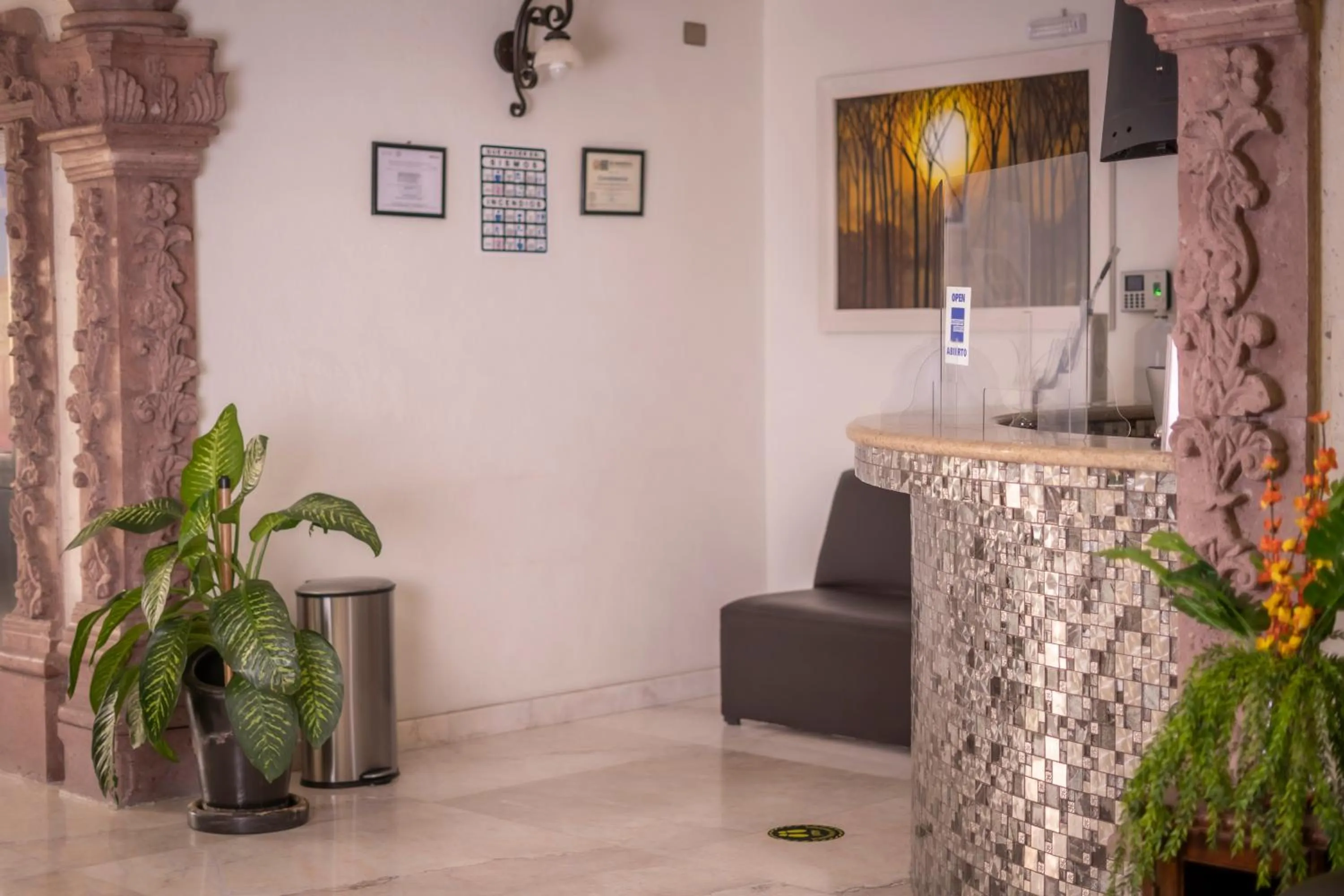 Lobby or reception in Hotel SanJo