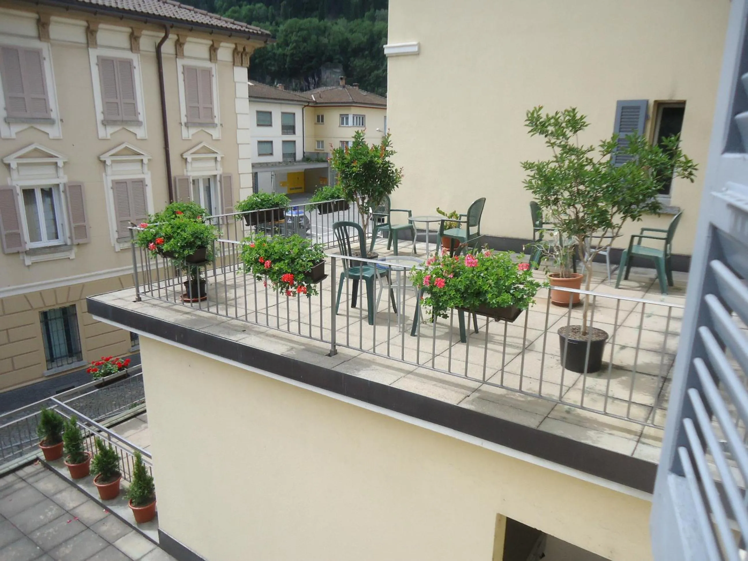Balcony/Terrace in Albergo Faido