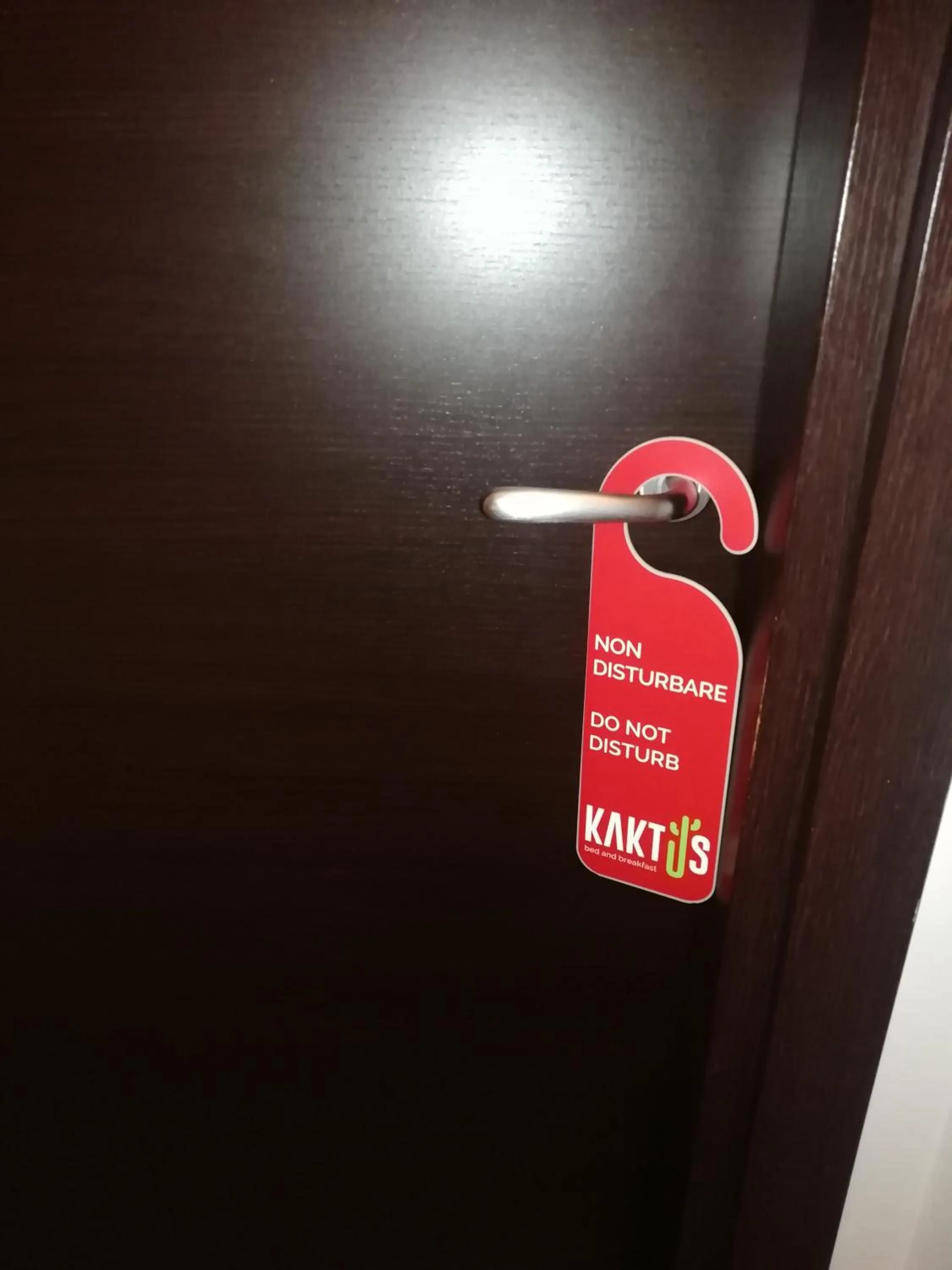 Logo/Certificate/Sign in Kaktus B&B