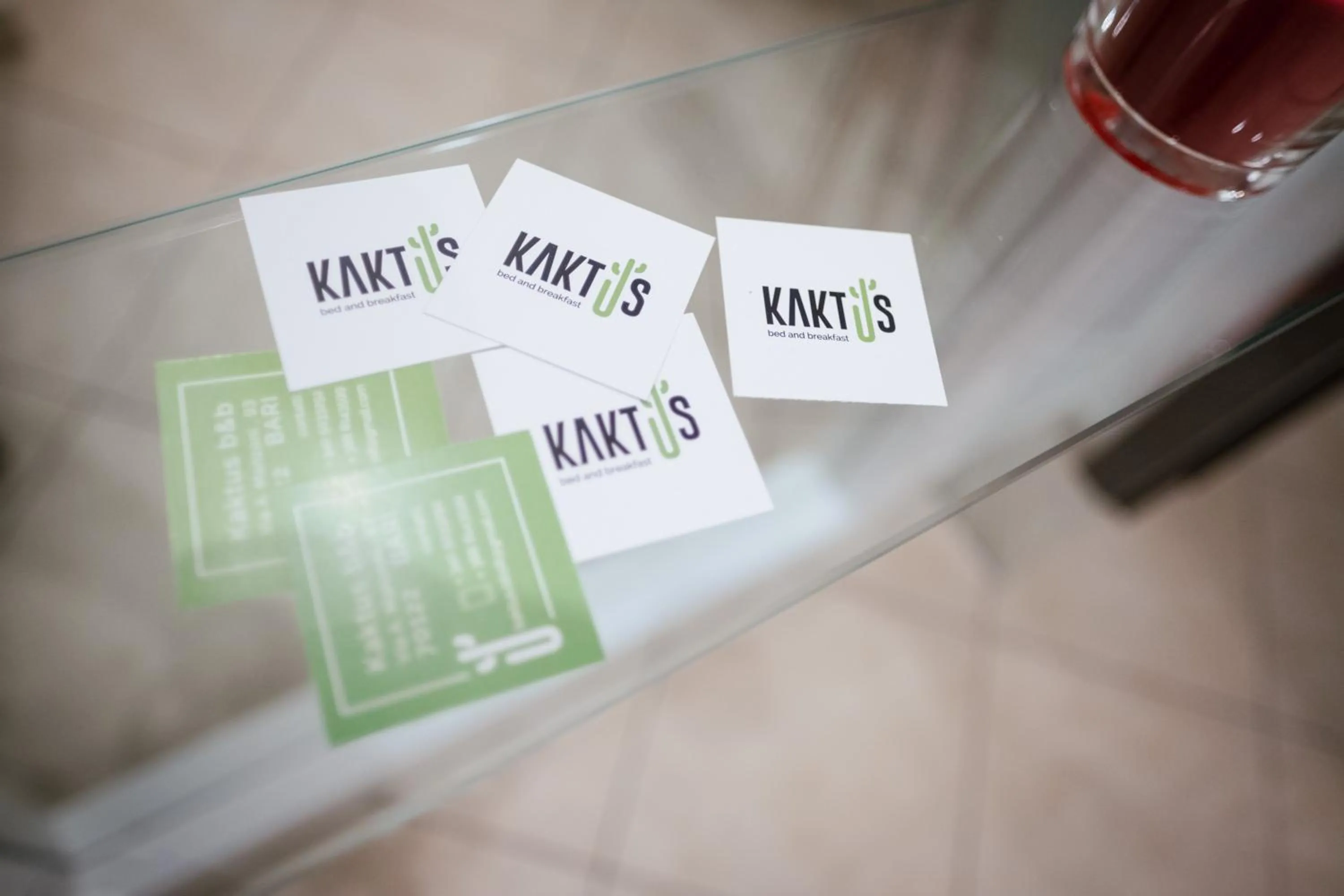 Logo/Certificate/Sign in Kaktus B&B