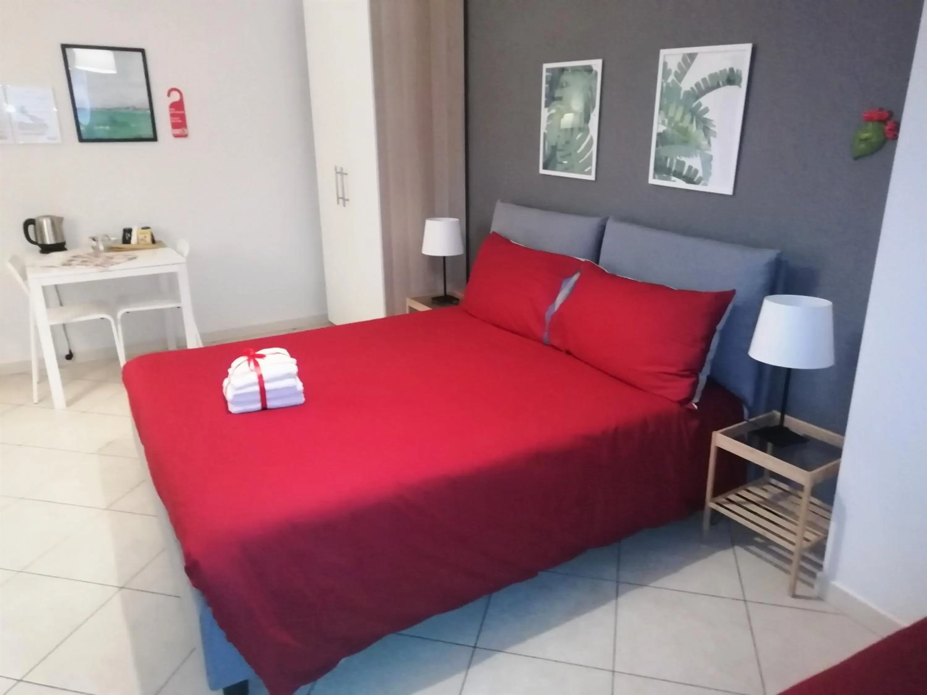 Bedroom in Kaktus B&B