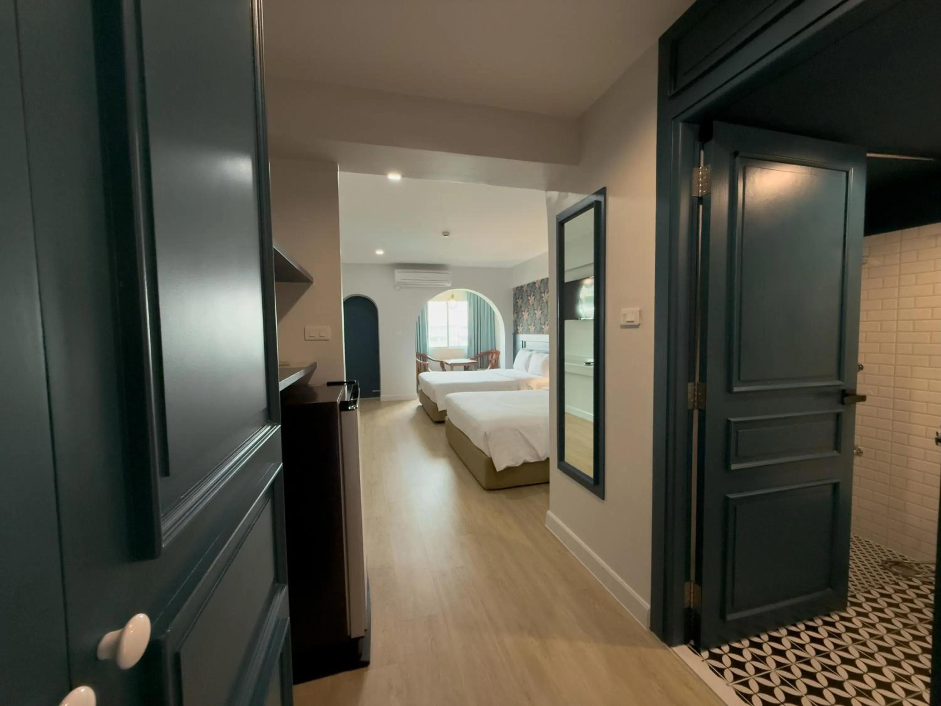 Photo of the whole room, Bed in Regent Ramkhamhaeng 22