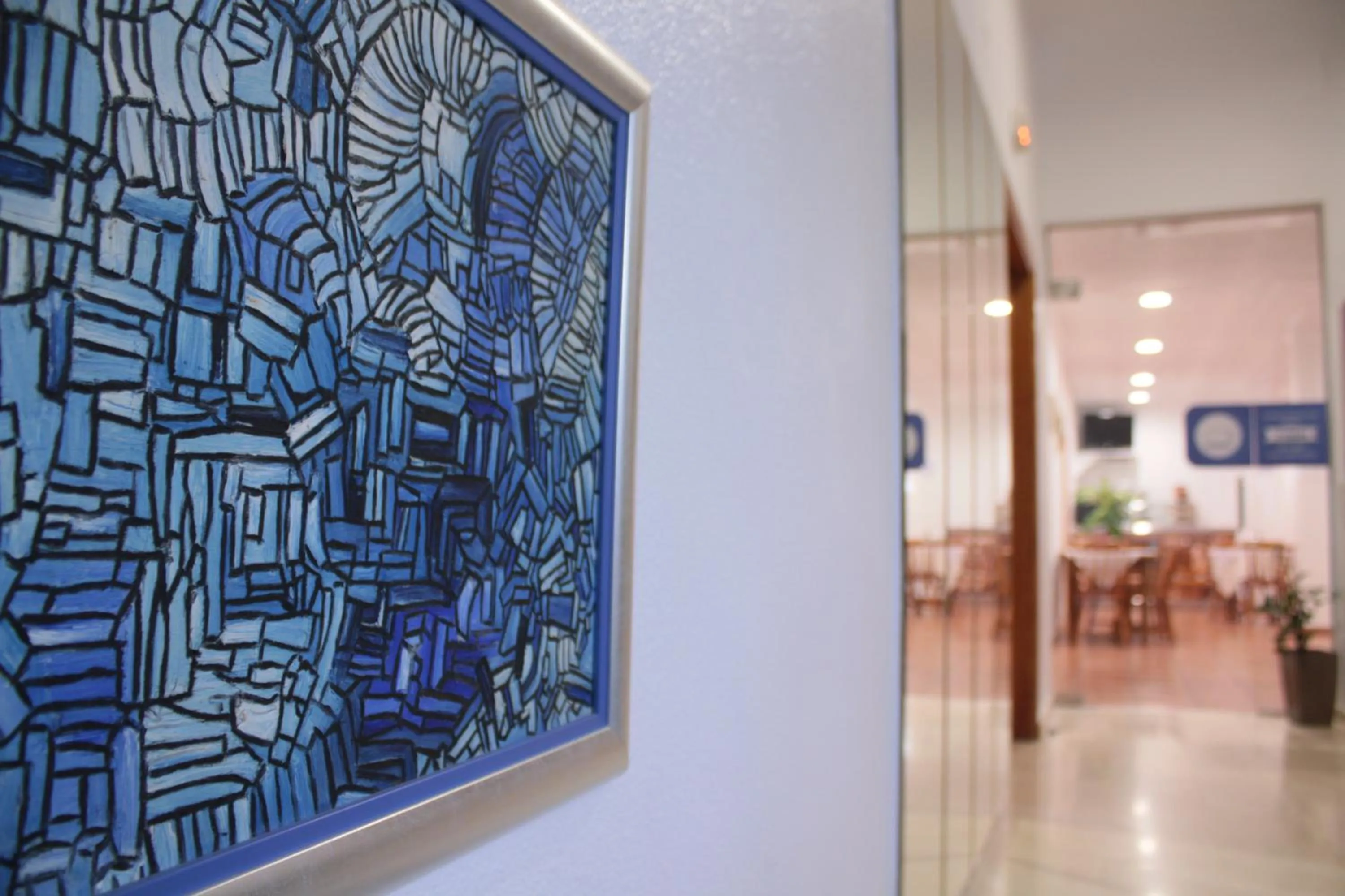 Lobby or reception in Hostal Pensimar