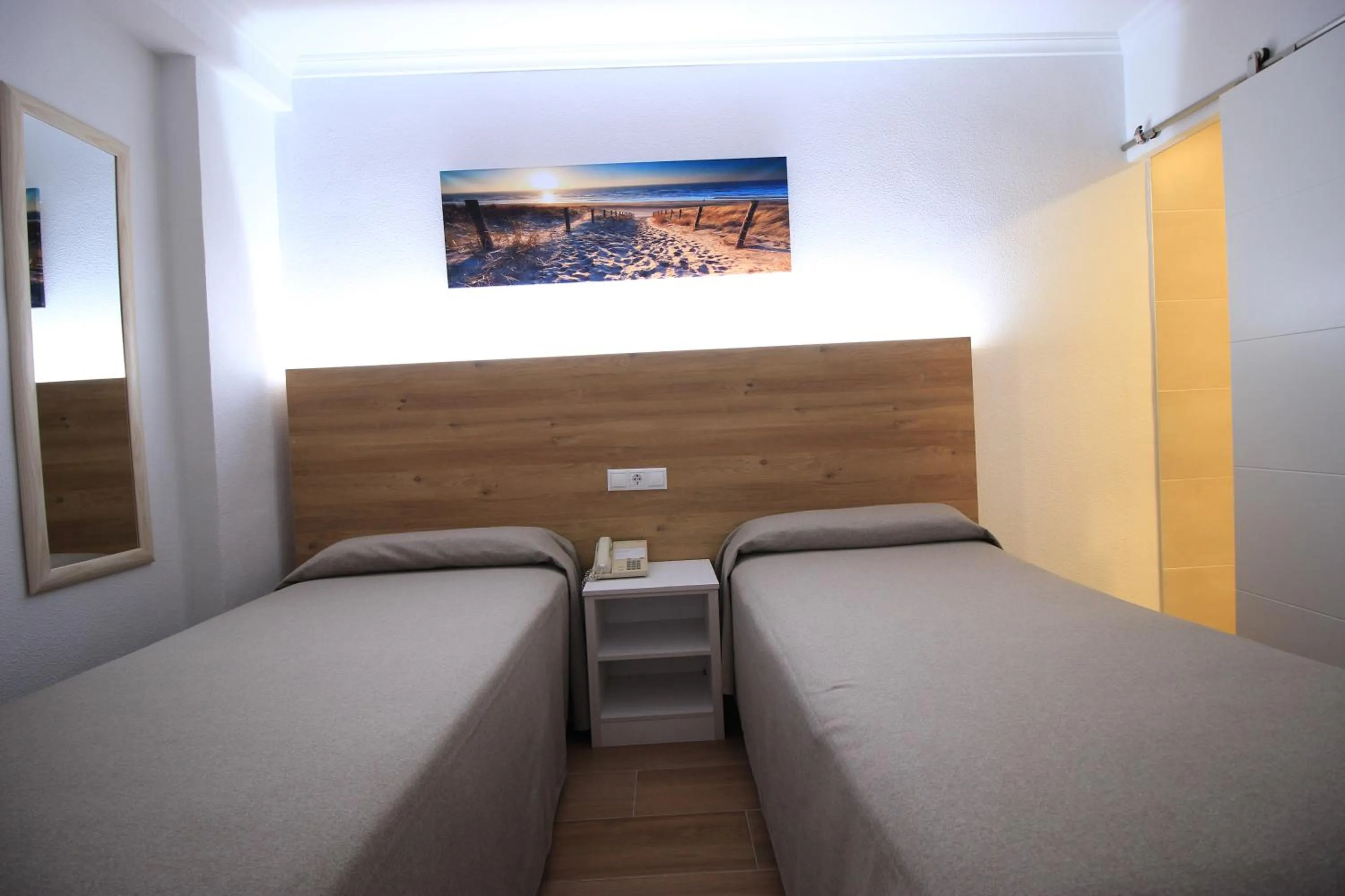 Bed in Hostal Pensimar