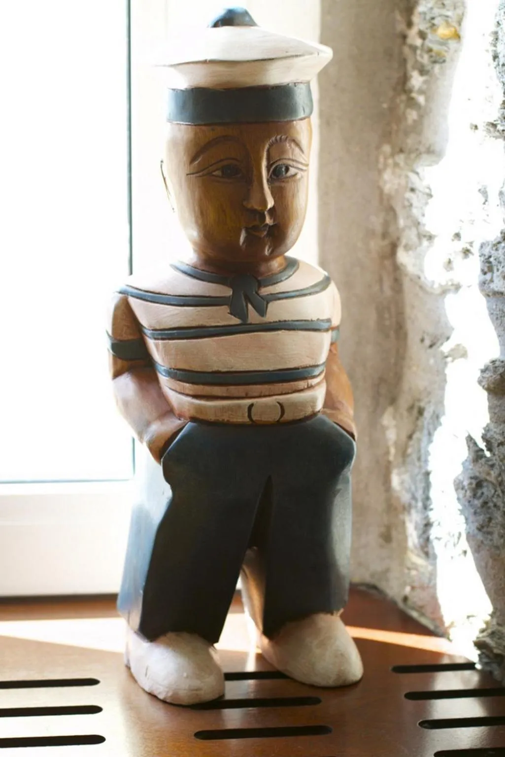 Decorative detail in Hotel Atlantique