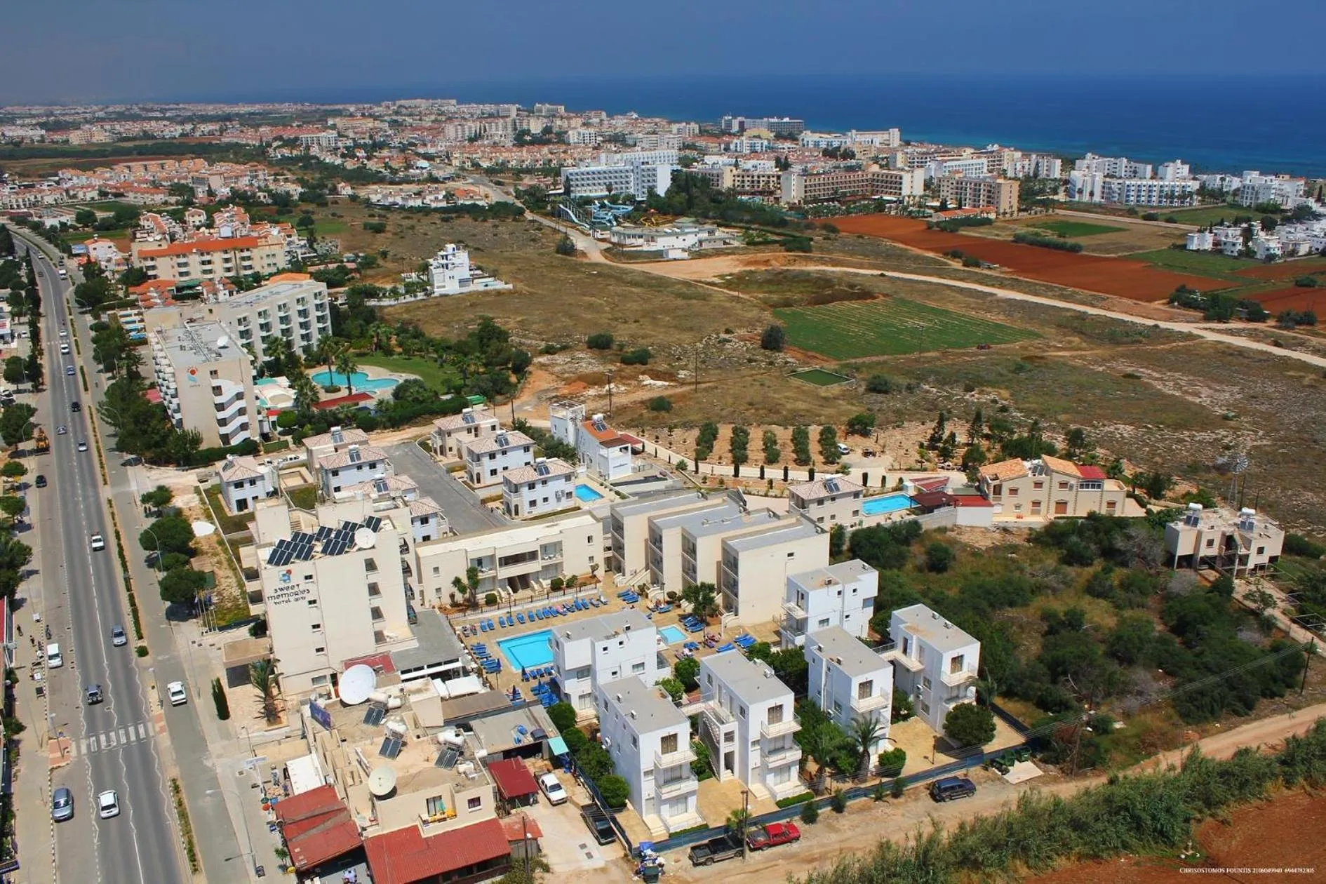 Property building in Sweet Memories Hotel Apts