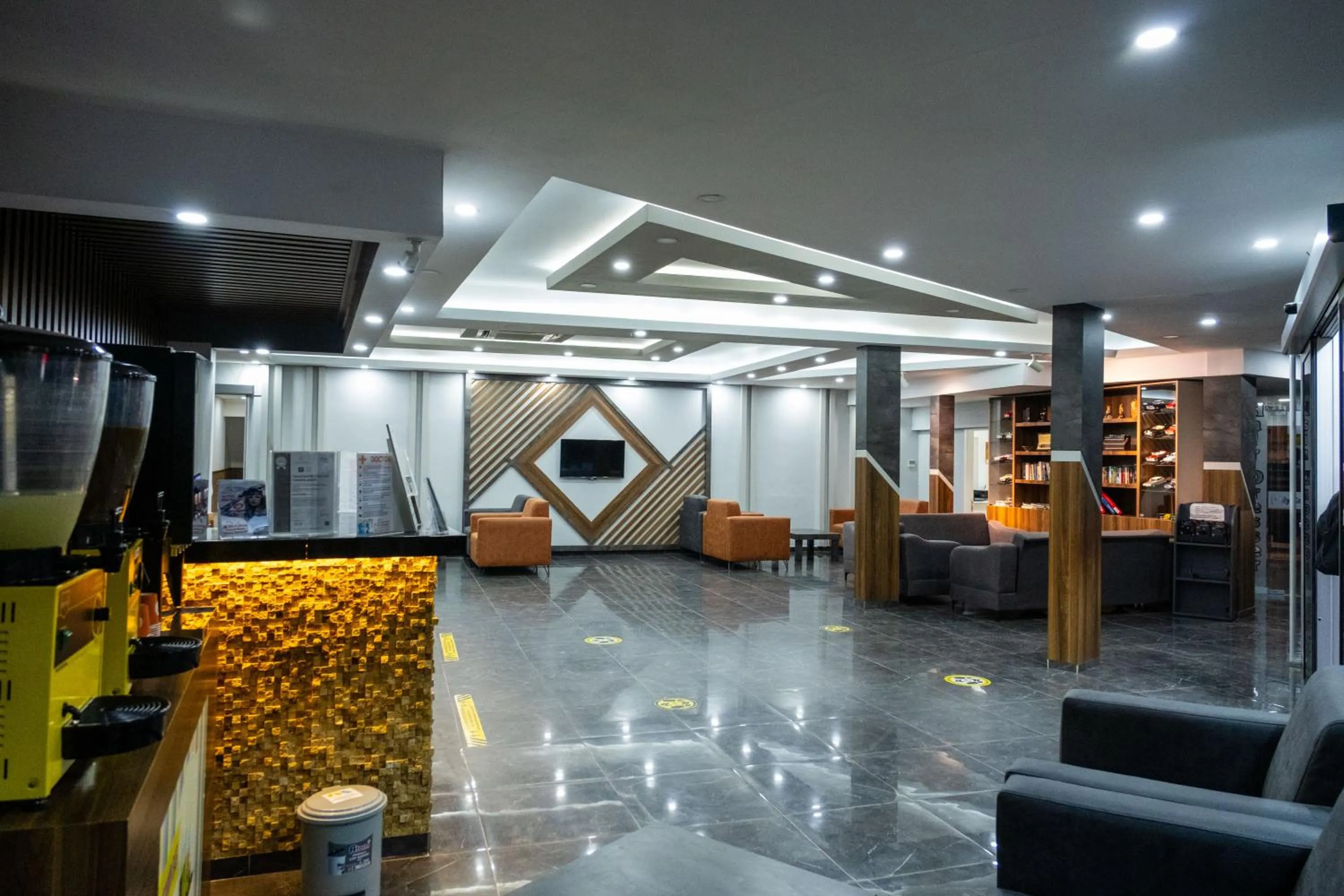 Lobby or reception in Acar Hotel