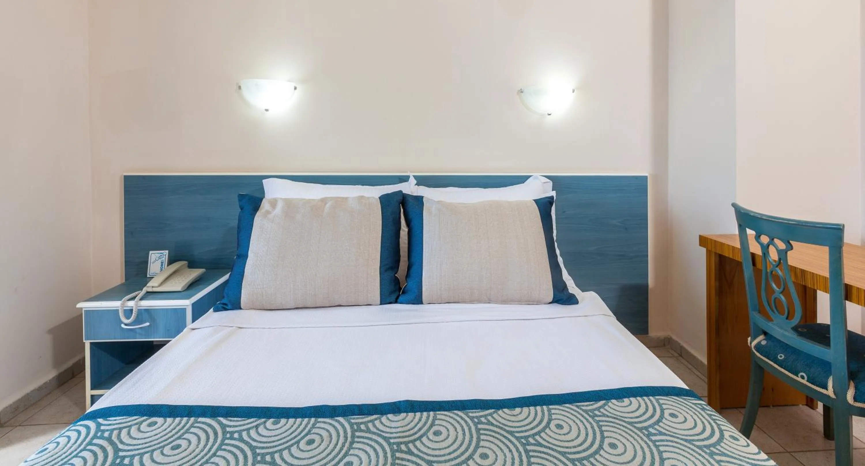 Bed in Galaxy Beach Hotel Alanya