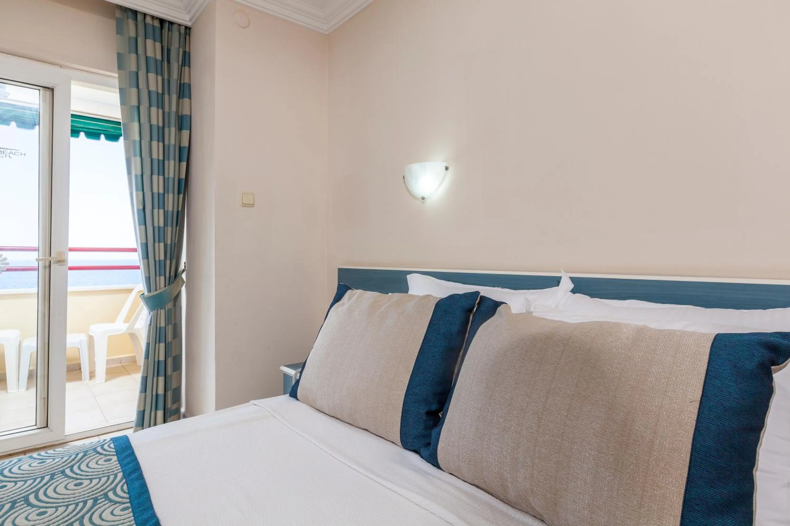 Bed in Galaxy Beach Hotel Alanya