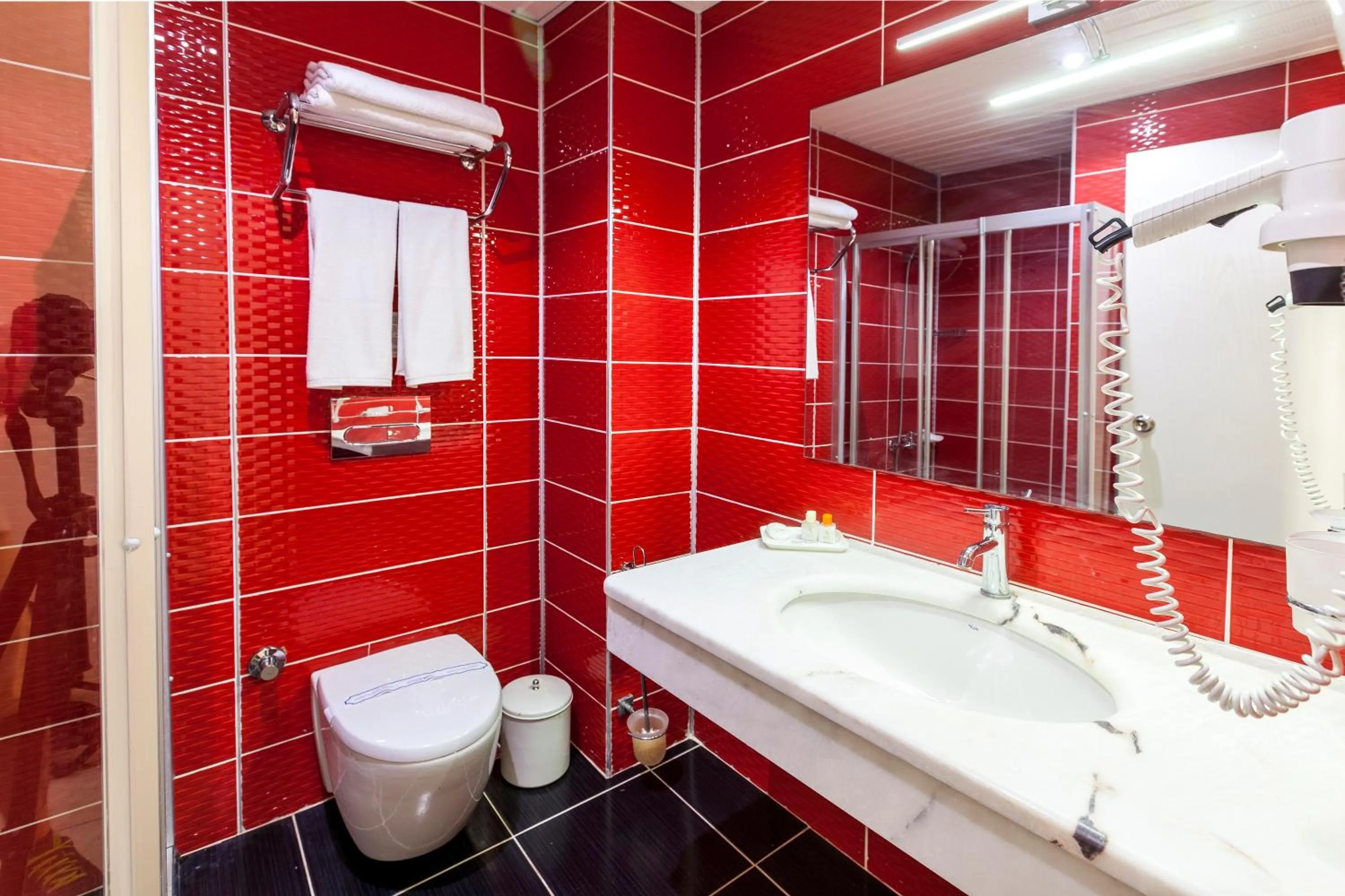 Bathroom in Galaxy Beach Hotel Alanya