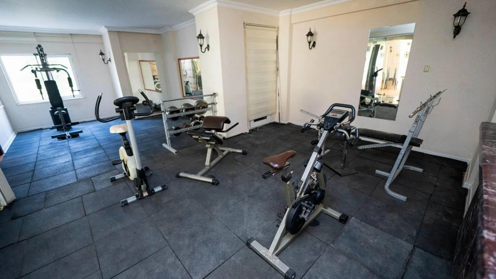 Fitness centre/facilities in Galaxy Beach Hotel Alanya
