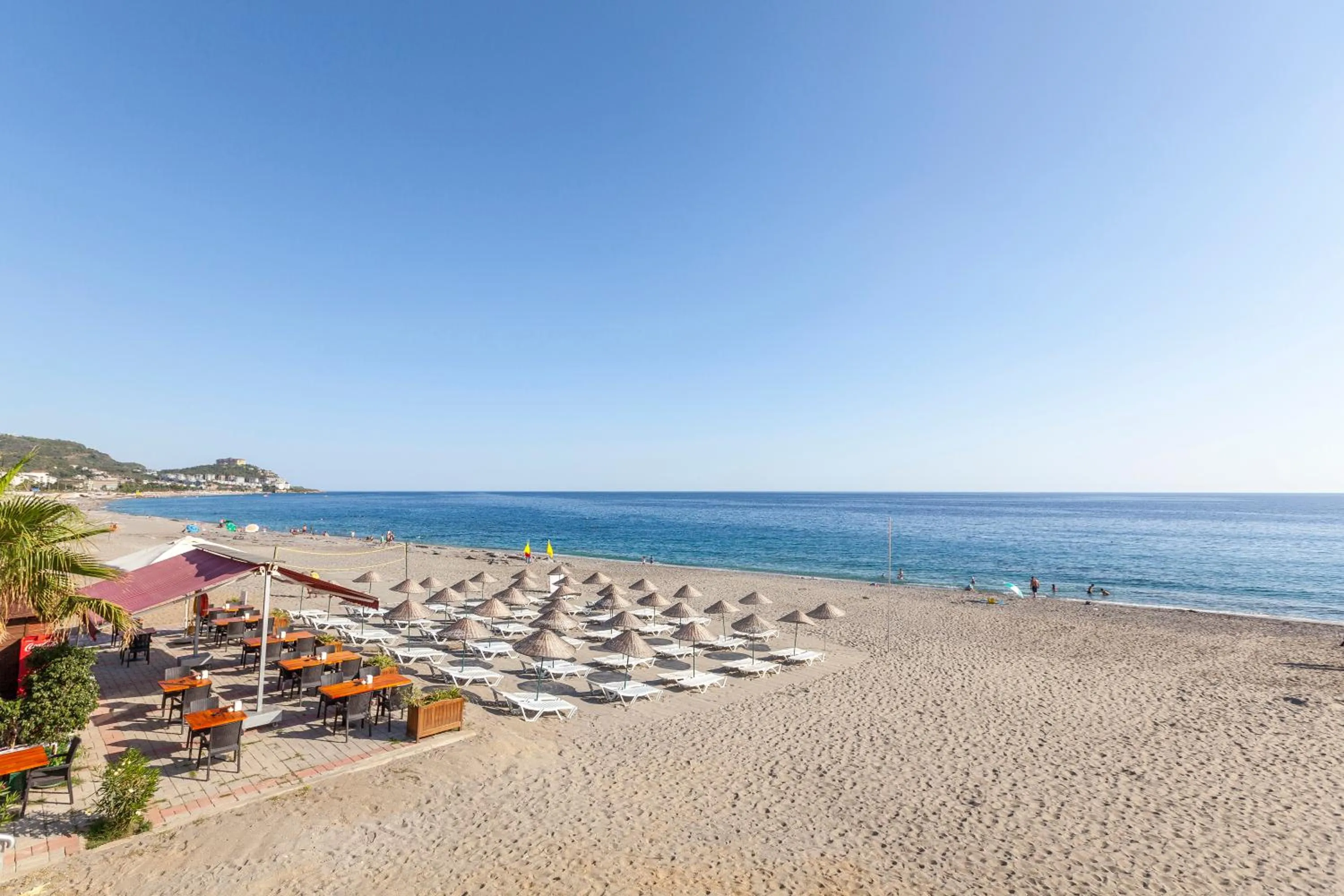 Beach in Galaxy Beach Hotel Alanya