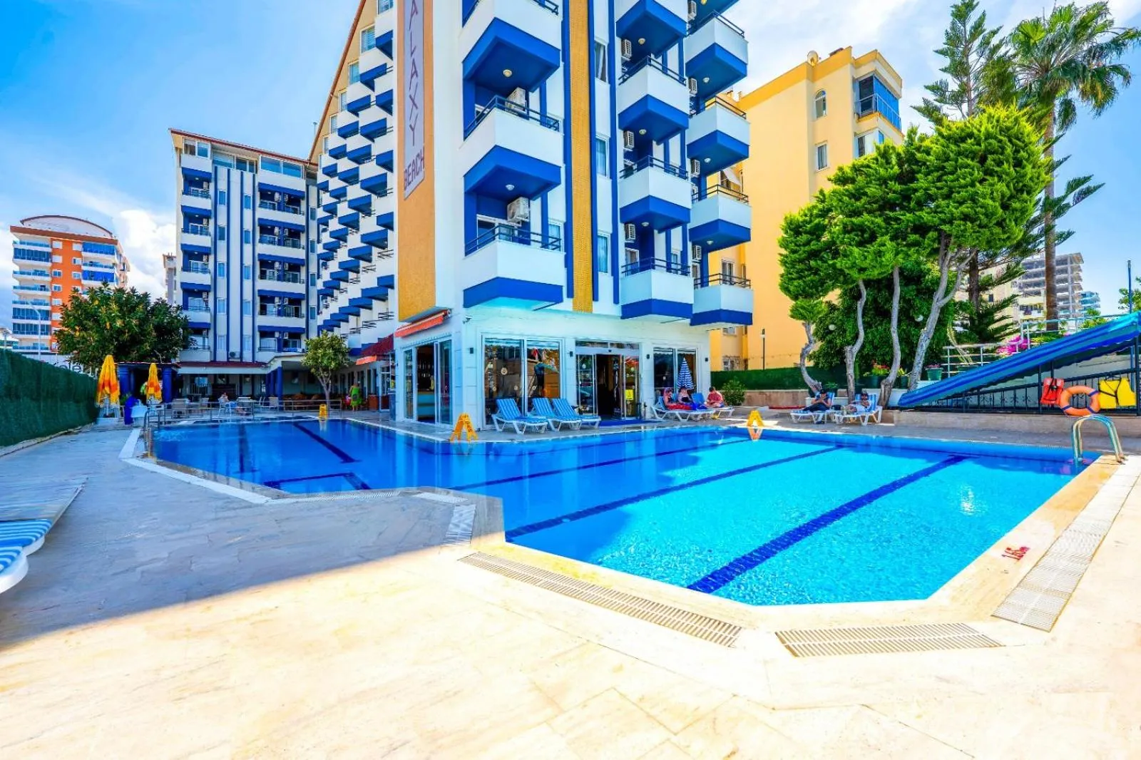 Property building in Galaxy Beach Hotel Alanya