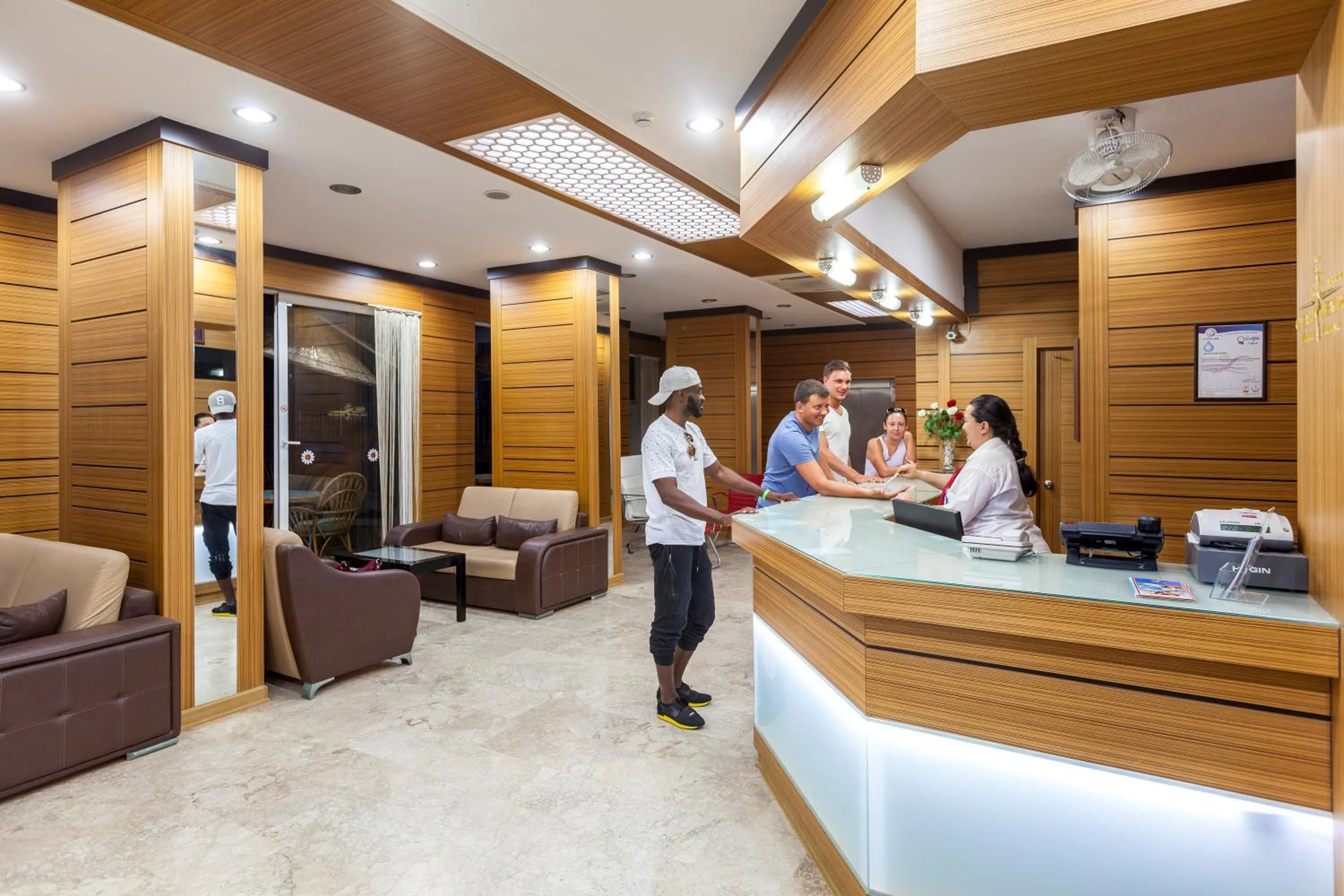 Lobby or reception in Galaxy Beach Hotel Alanya