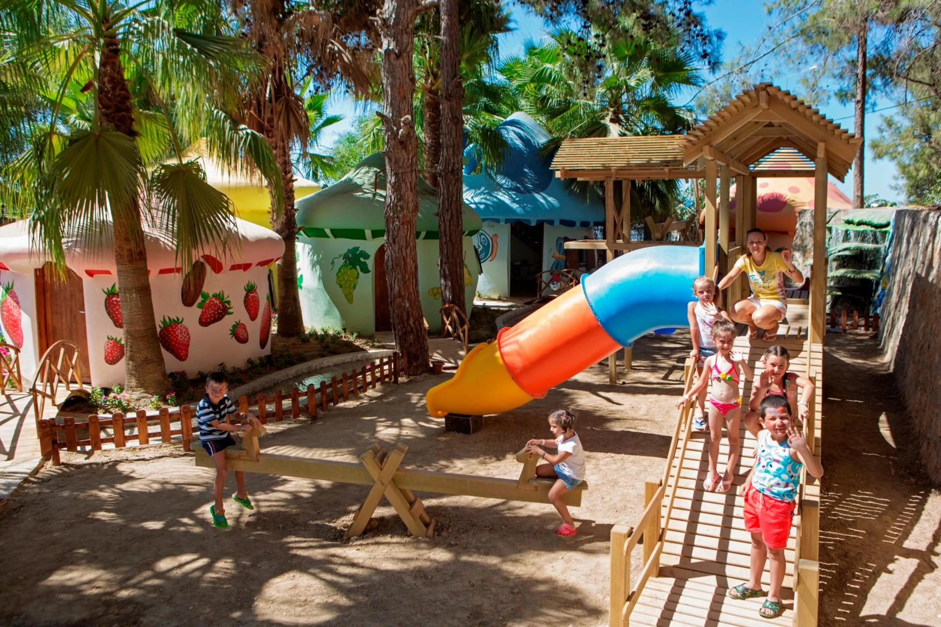 Children play ground in Miarosa İncekum Beach