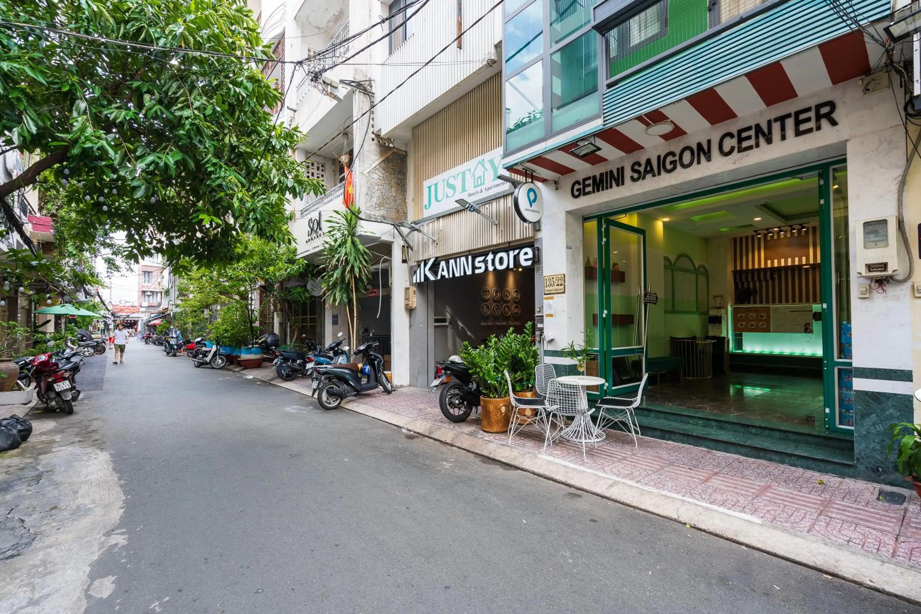 Property building in Gemini Saigon CENTER - New & Quiet near Bui Vien Walking Street