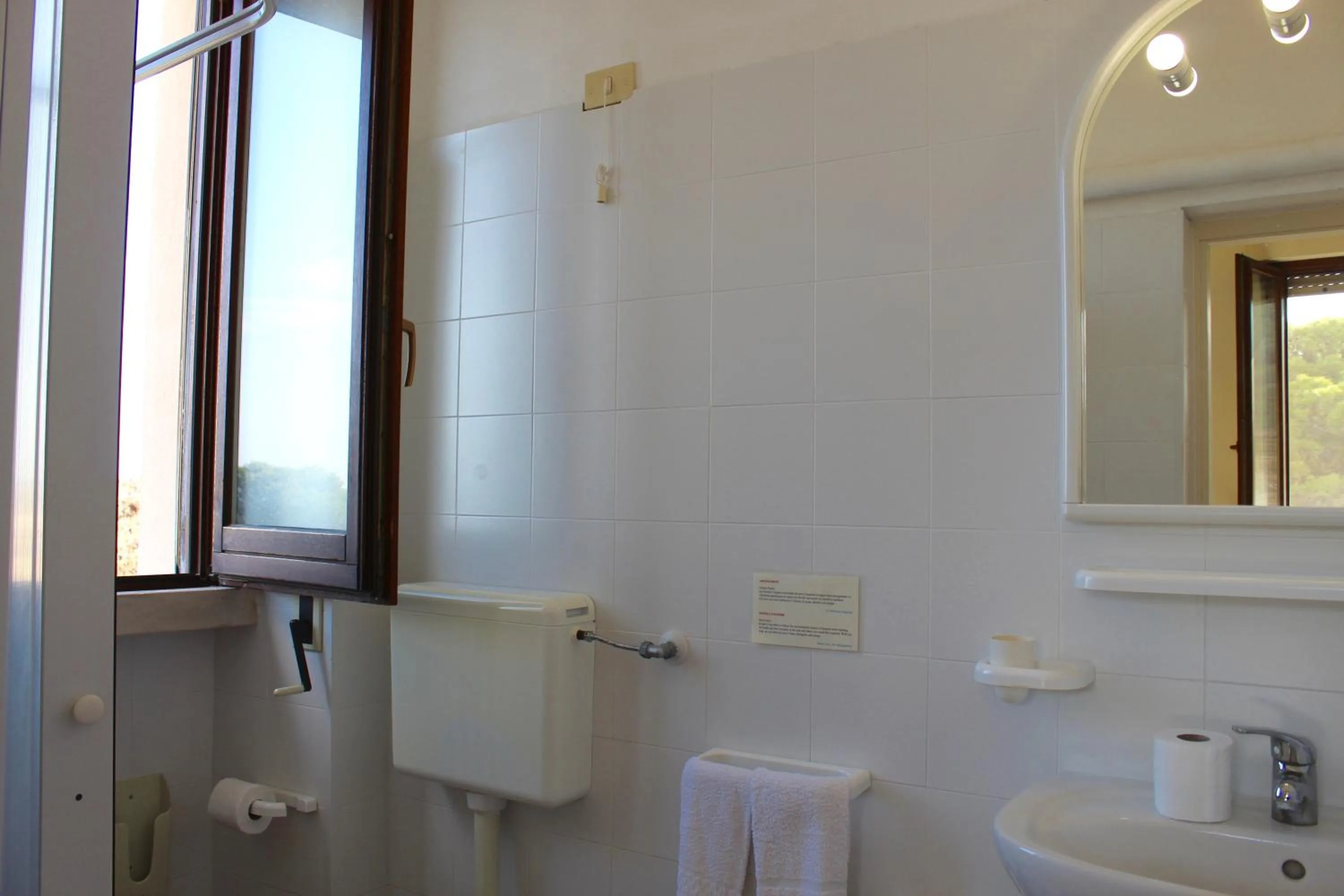 Bathroom in Albergo Del Santuario
