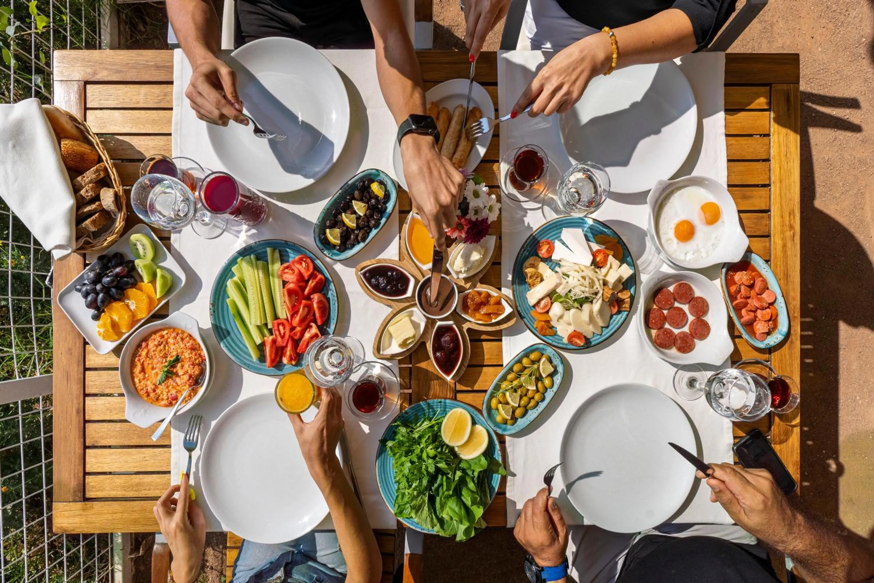 Breakfast in Villa Lukka