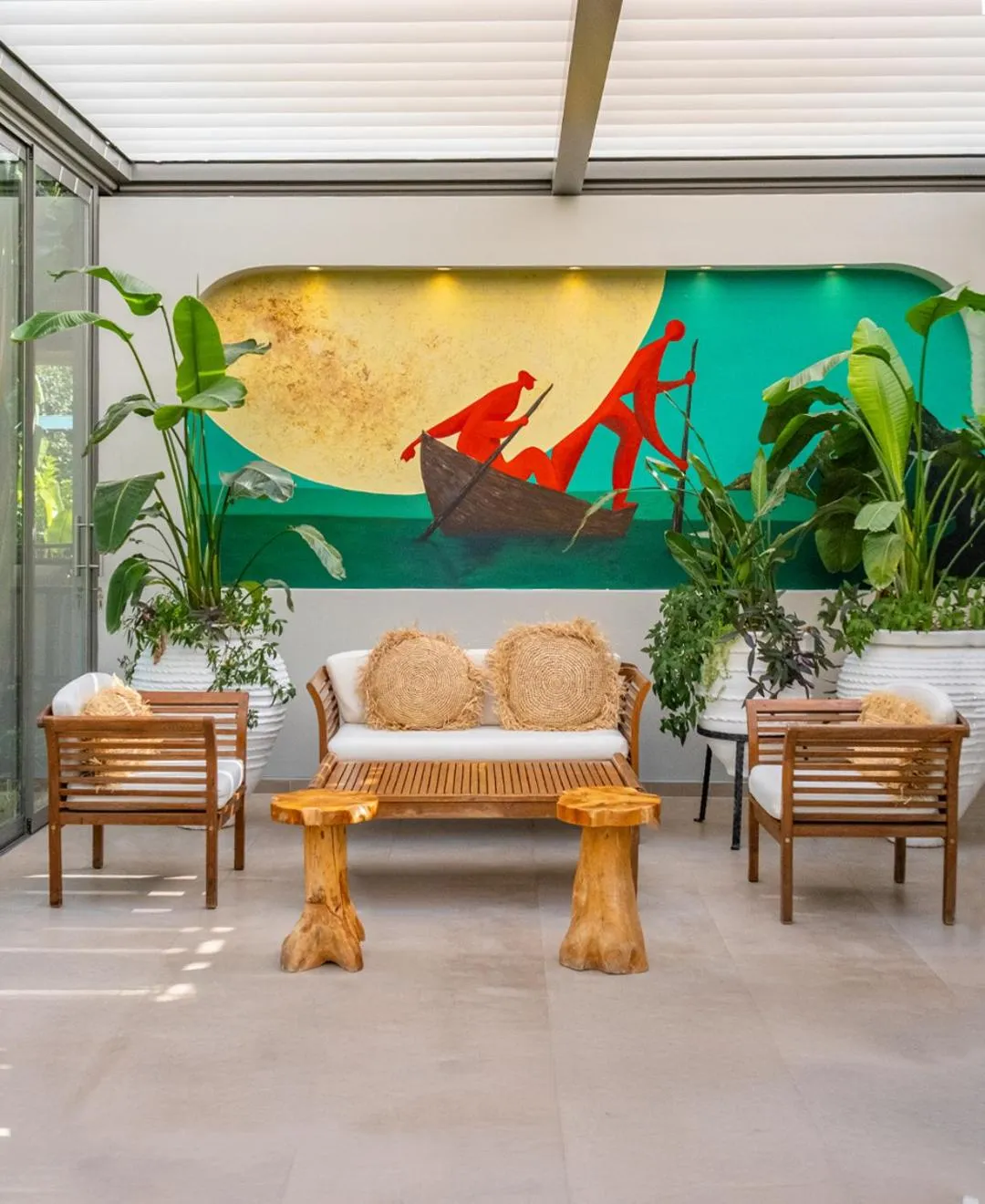 Garden in Villa Lukka